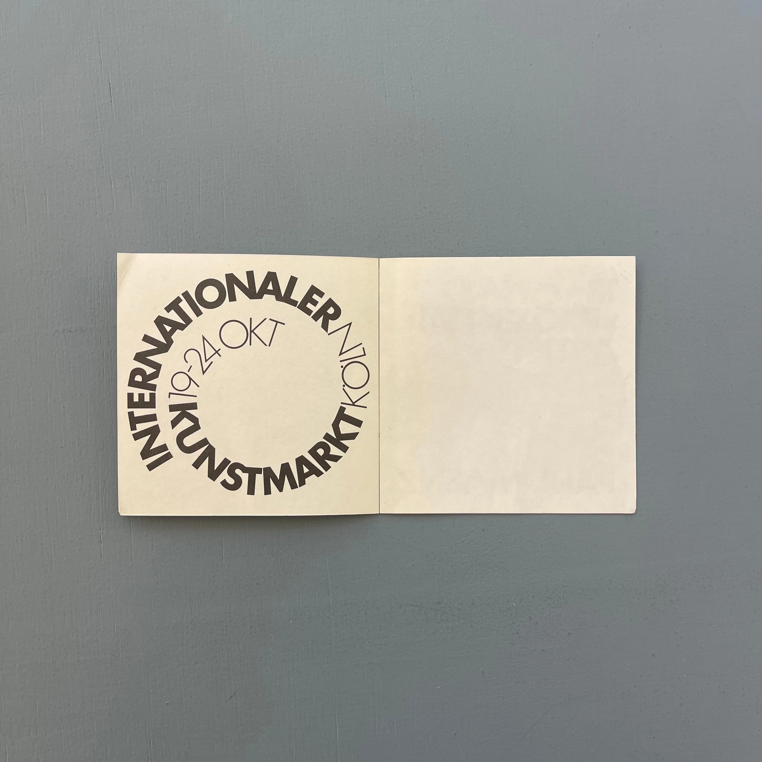 13 “Project ’74” Artists, Paul Maenz - Wallraf-Richartz-Museum 1974 - Image 5