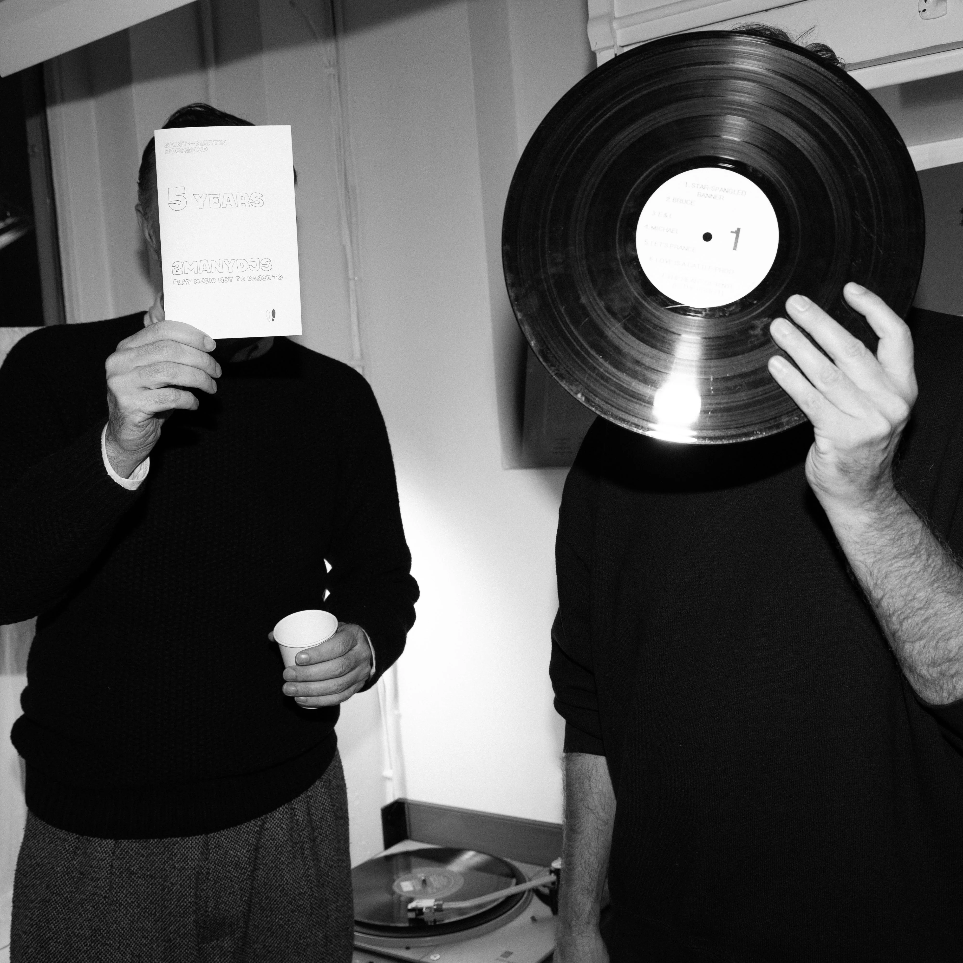 5 Years, 2manydjs play music not to dance to - Saint-Martin Bookshop/Deewee 2025 - Image 2