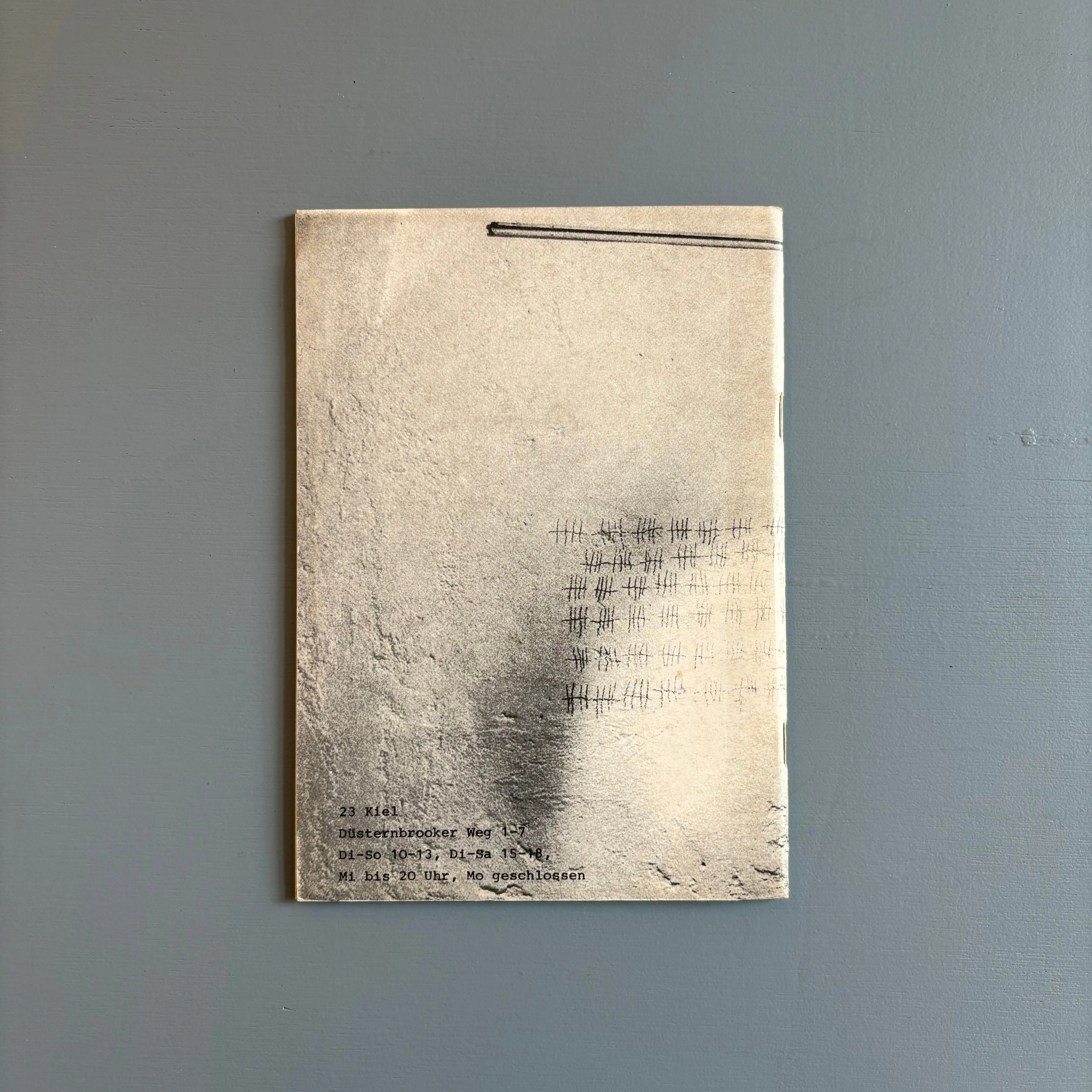 Jochen Gerz - Was Sich Beschreiben lasst das Kann auch Geschehen - Kunsthalle zu Keil 1974 - Image 10