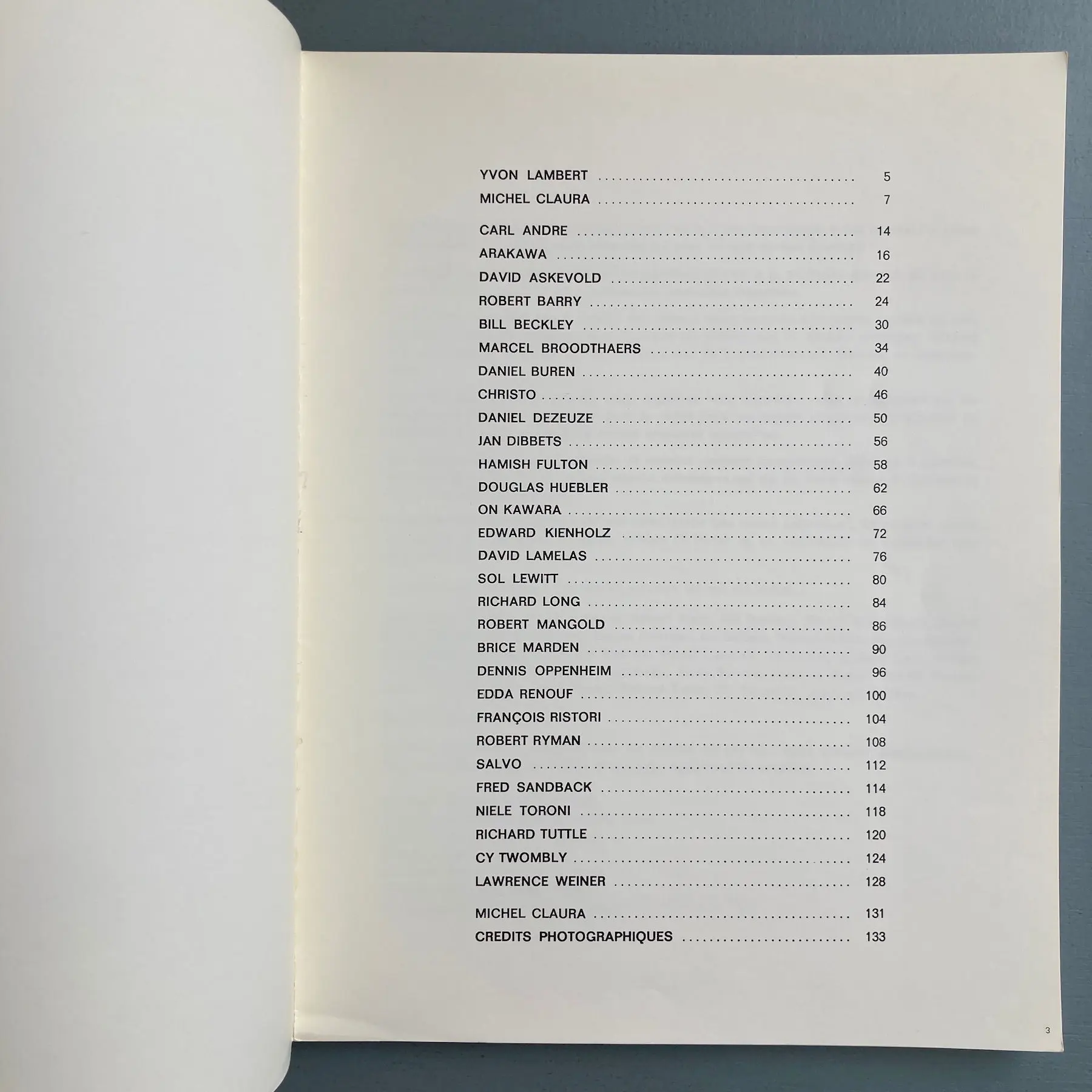 Actualité d'un bilan - Yvon Lambert 1972 - Image 2