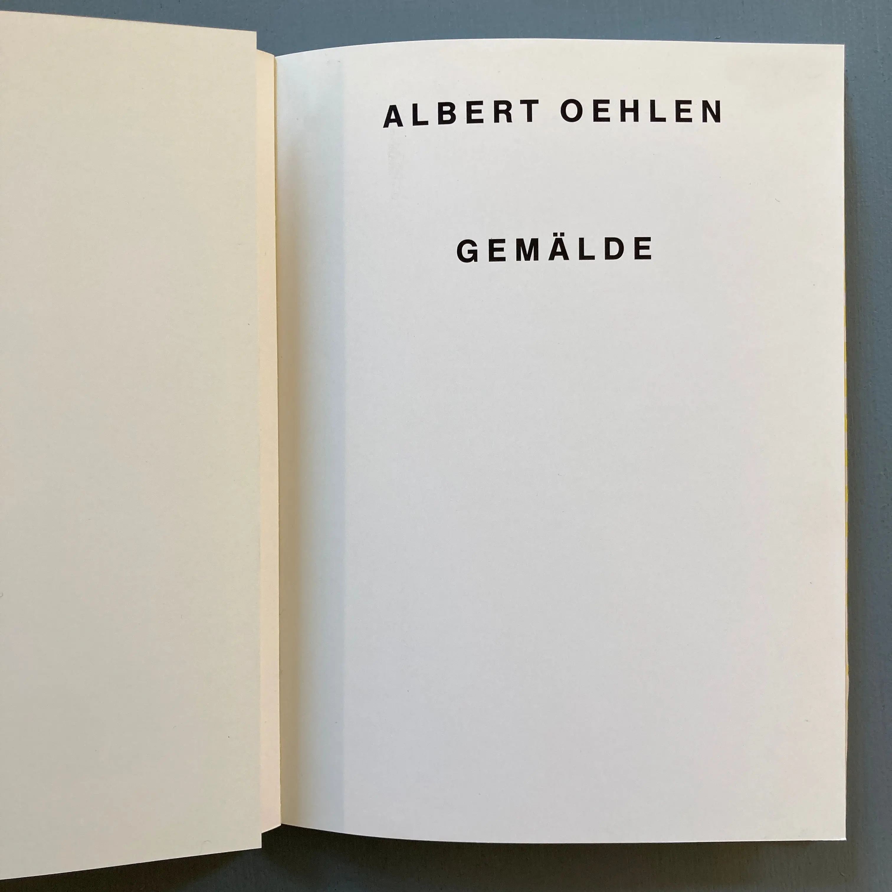 Albert Oehlen - Gemälde - Galerie Max Hetzler 1988 - Image 3