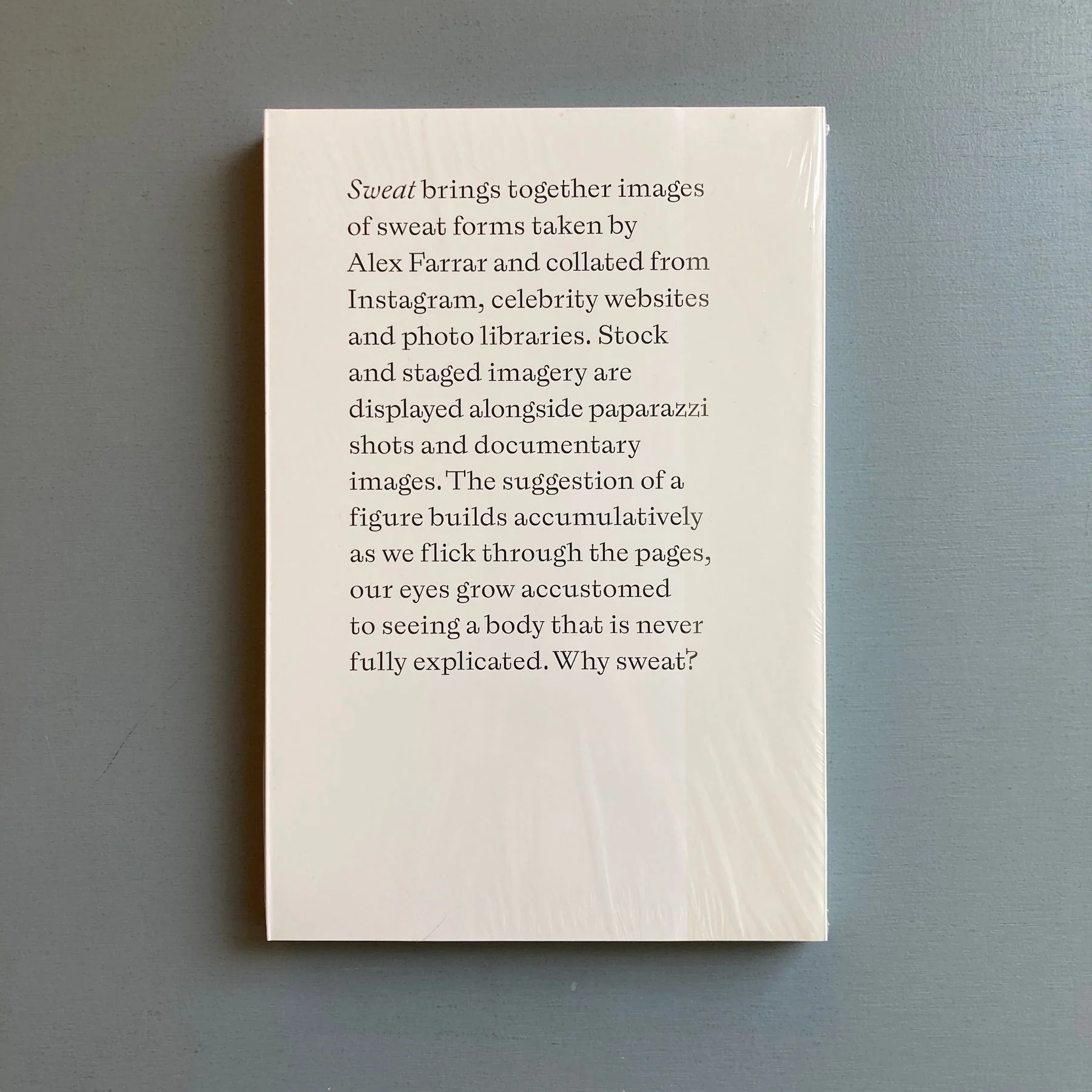 Alex Farrar - Sweat - 7.45 Books 2020 - Image 3