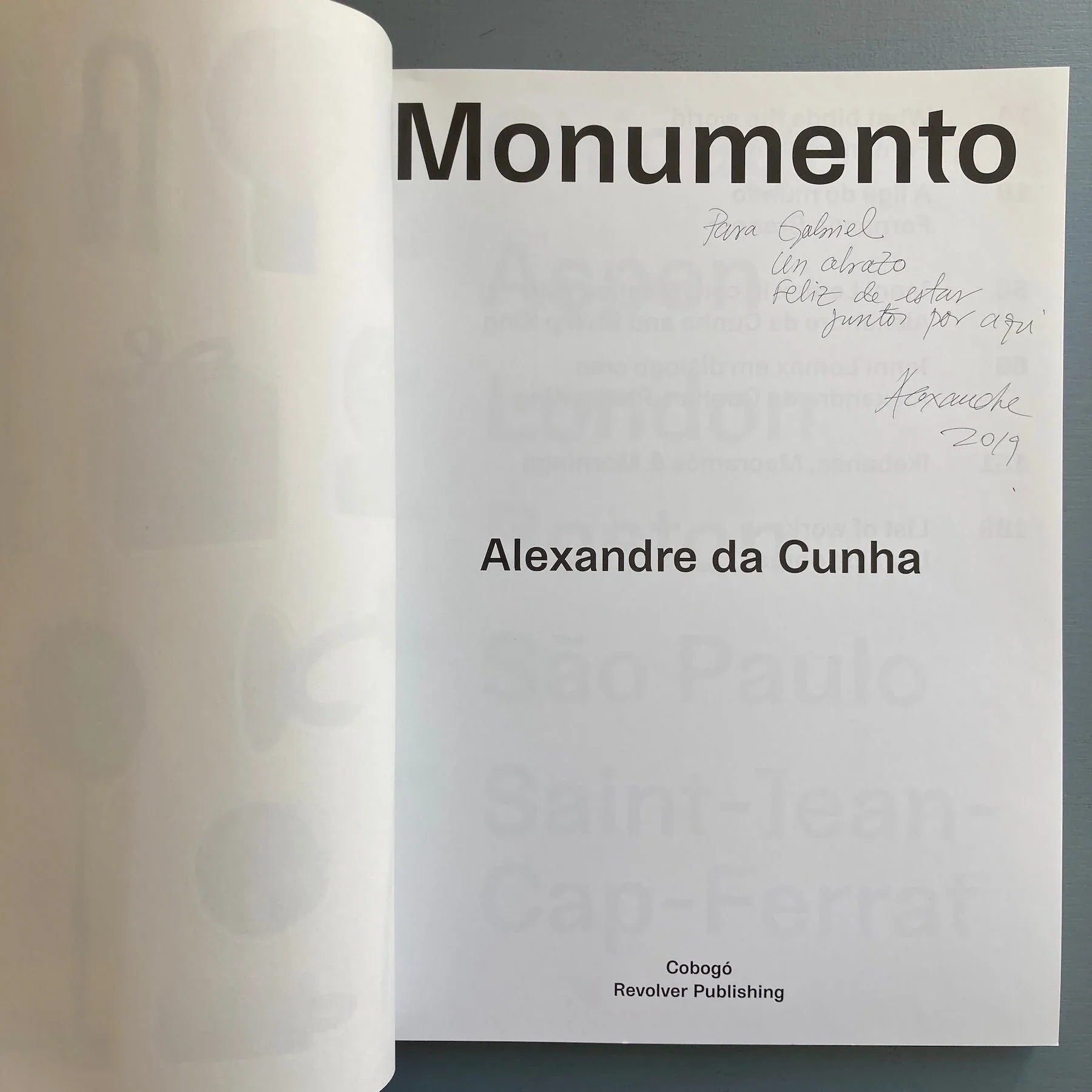 Alexandre da Cunha (signed) - Monumento - Revolver 2019 - Image 4