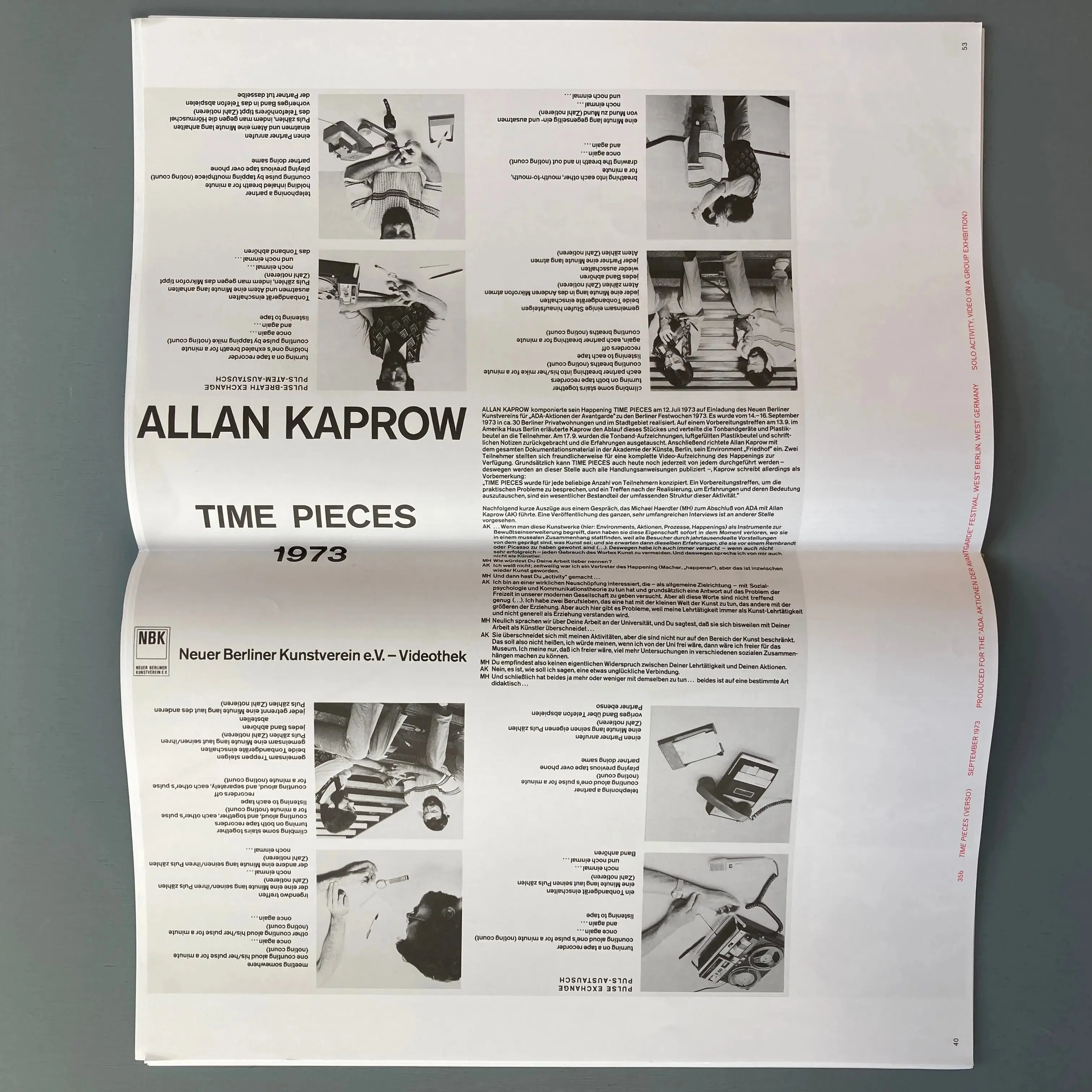 Allan Kaprow - Posters - Christophe Daviet-Thery 2014 - Image 4