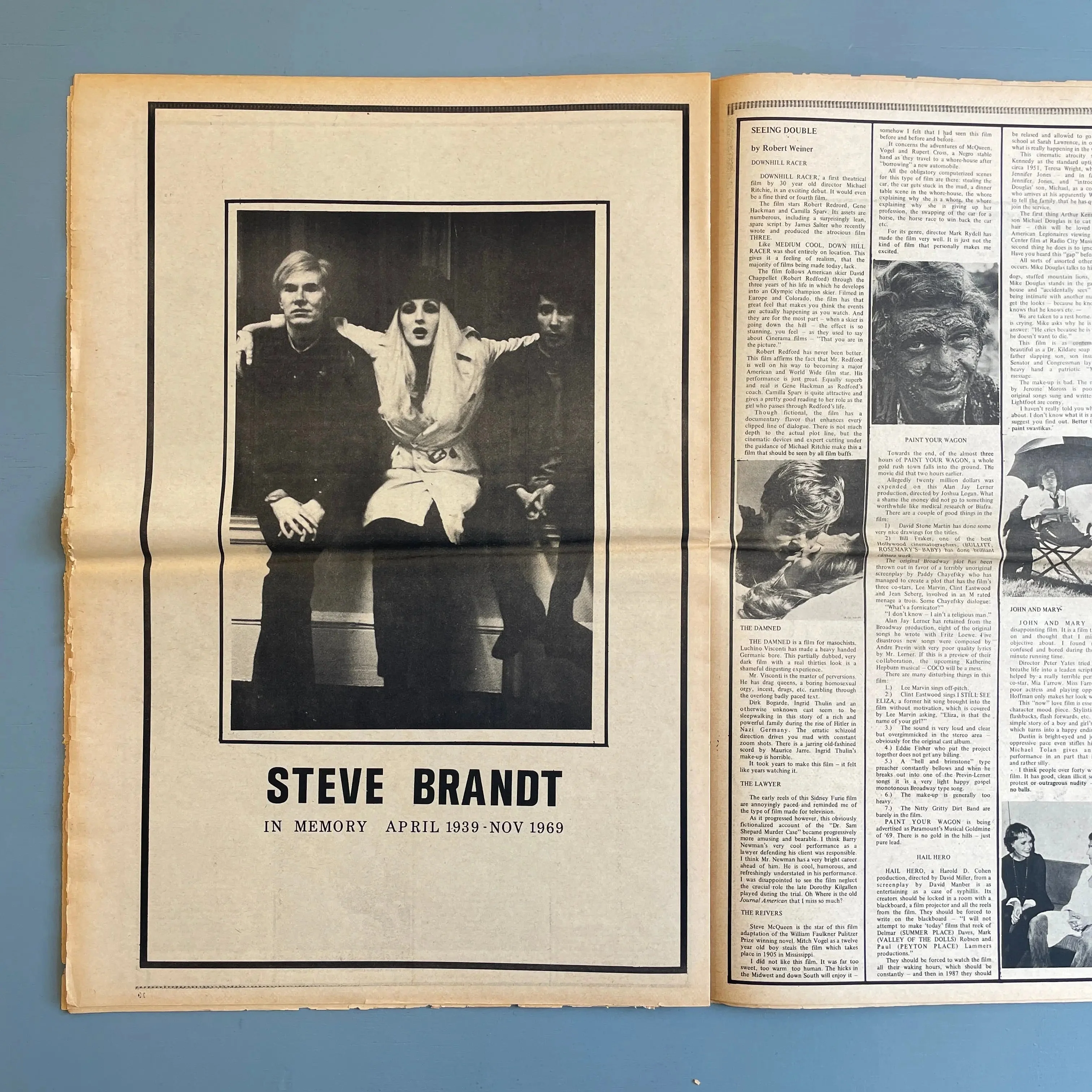 Andy Warhol - Interview Magazine Vol1 No3 - Poetry on Films, Inc 1969 - Image 5