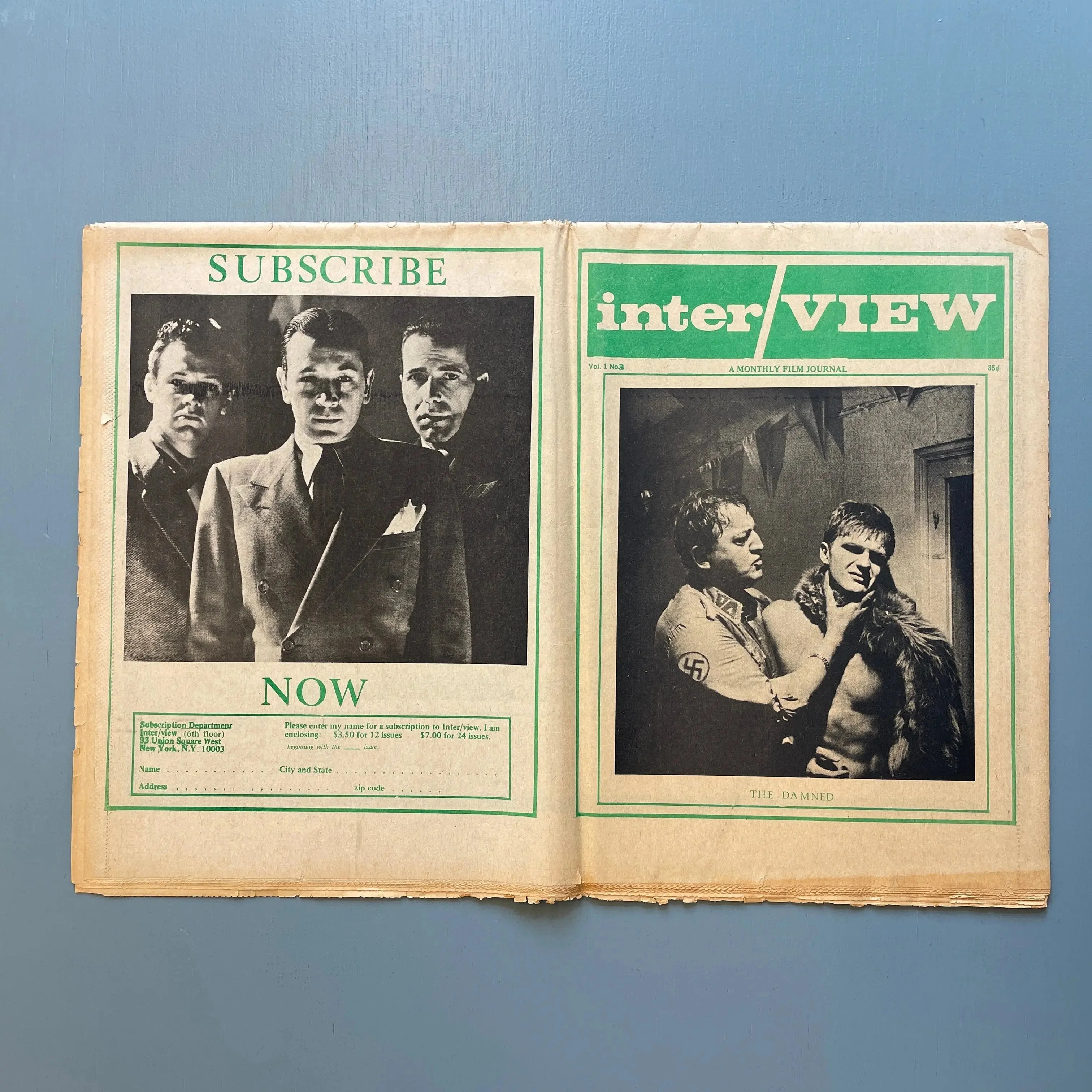 Andy Warhol - Interview Magazine Vol1 No3 - Poetry on Films, Inc 1969 - Image 6