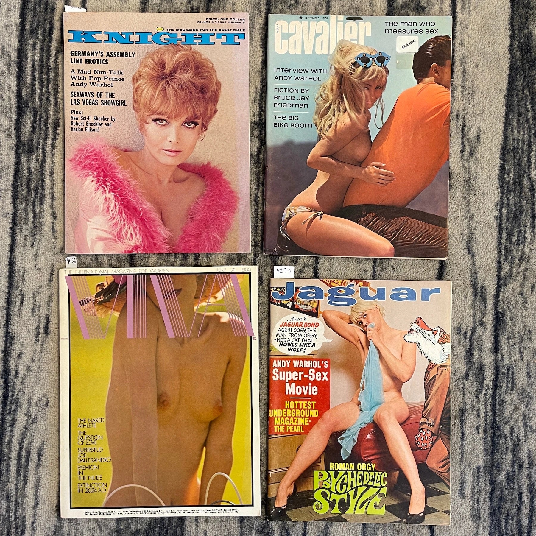 Andy Warhol - Magazine Lot (24 issues) - 1966 to 1987 - Image 4