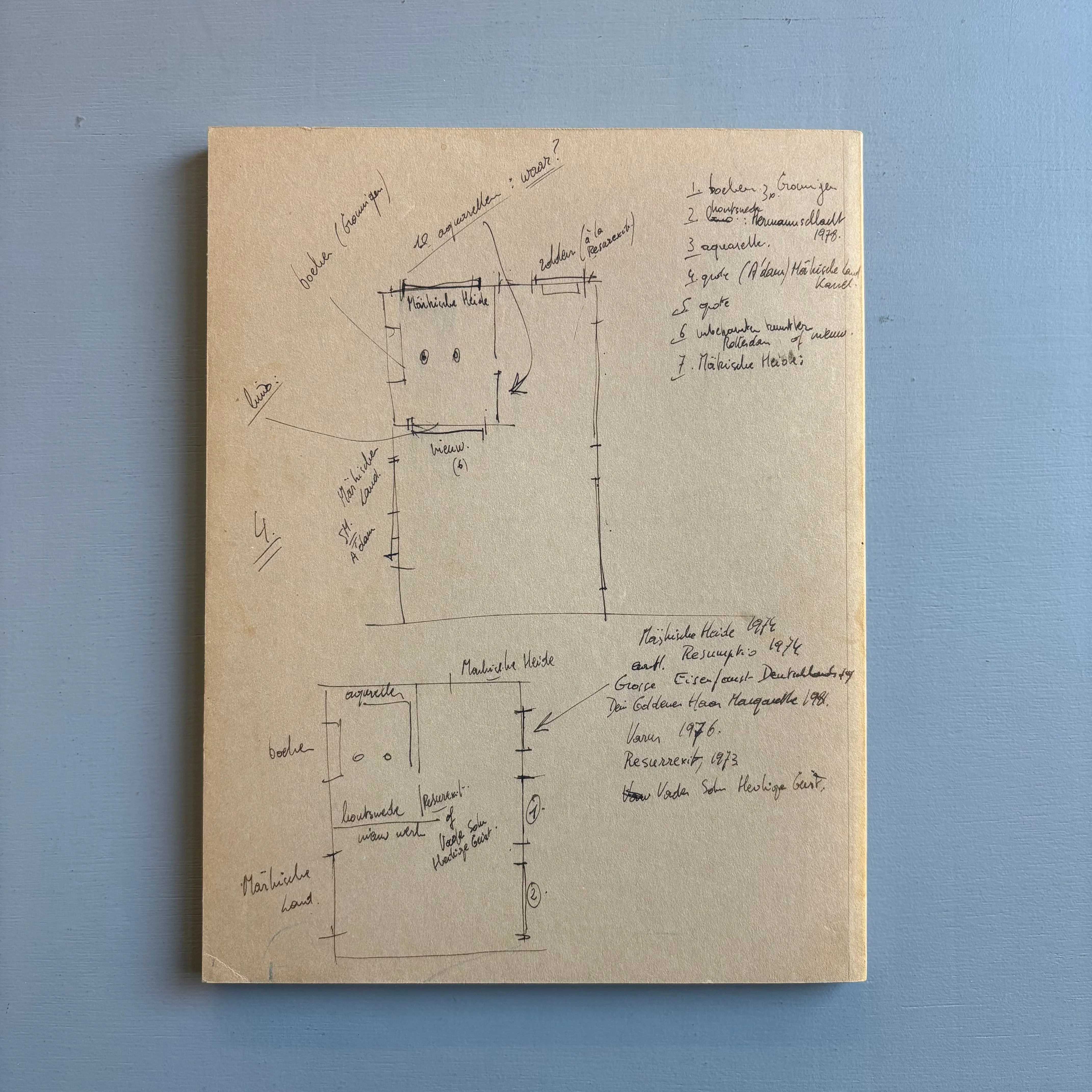 Anselm Kiefer - Bilder und Bücher - Kunsthalle Bern 1978 - Image 8