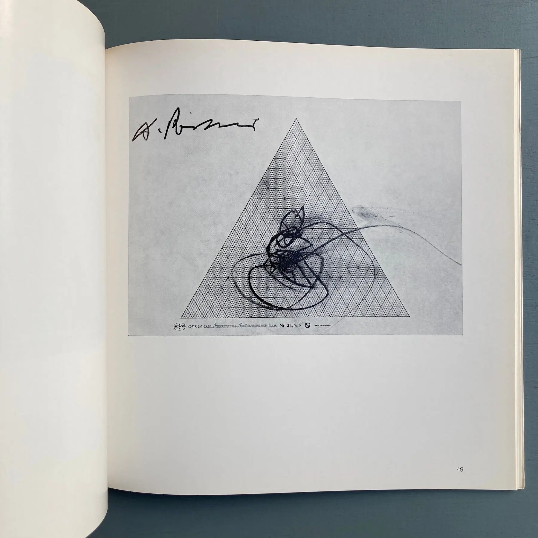 Arnulf Rainer - Blindzeichnungen - Hake Verlag 1973 - Image 7