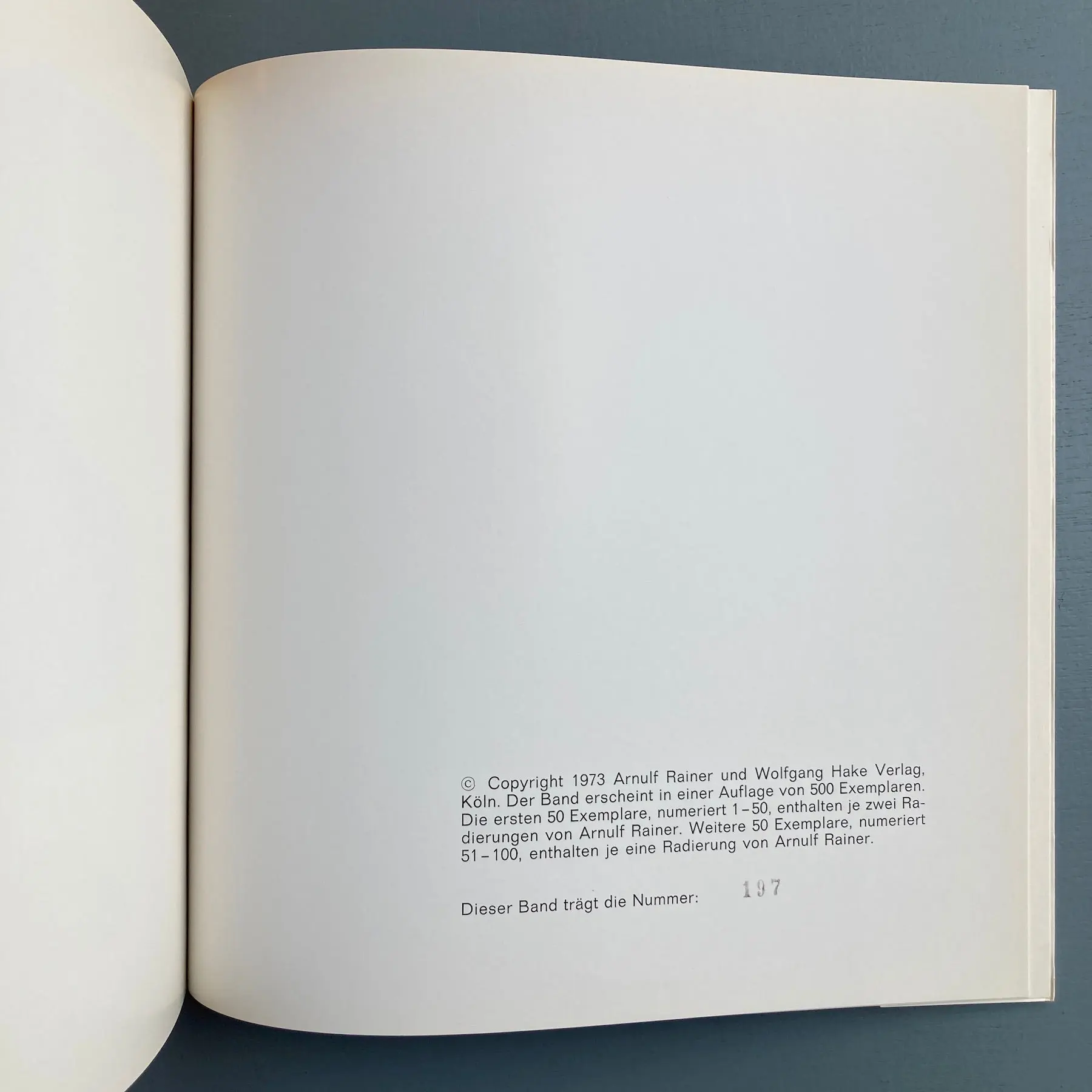 Arnulf Rainer - Blindzeichnungen - Hake Verlag 1973 - Image 9