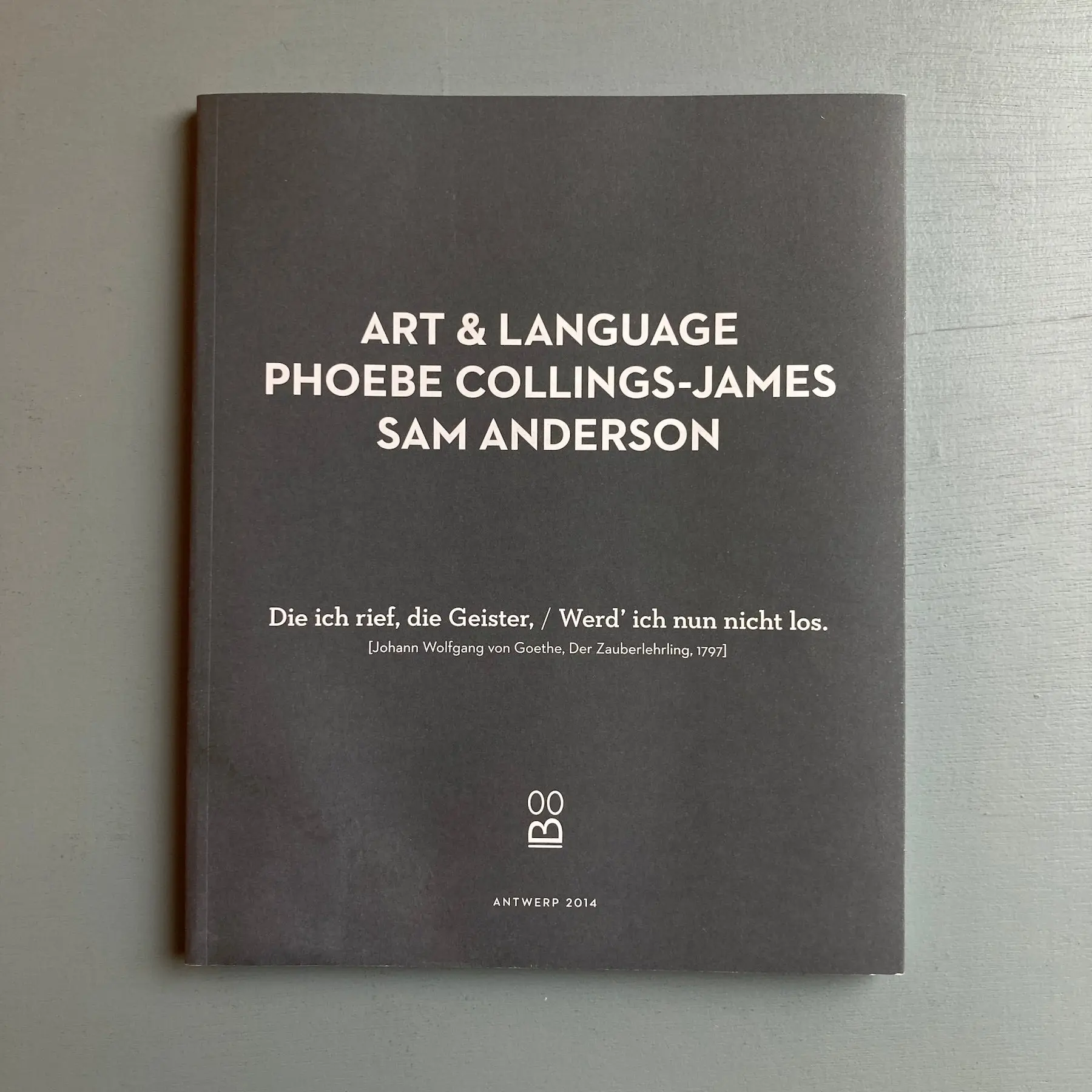Art & Laguage, Phoebe Collings-James, Sam Anderson - Cookie Butcher 2014
