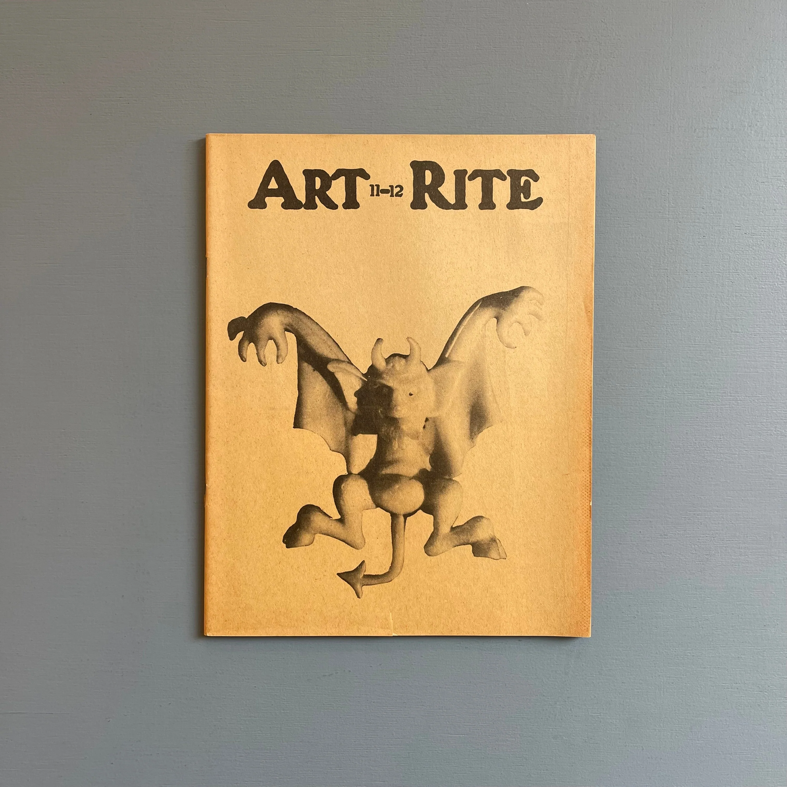 Art-Rite Issue No. 11-12 - Art-Rite Publishing Winter/Spring 1975/1976