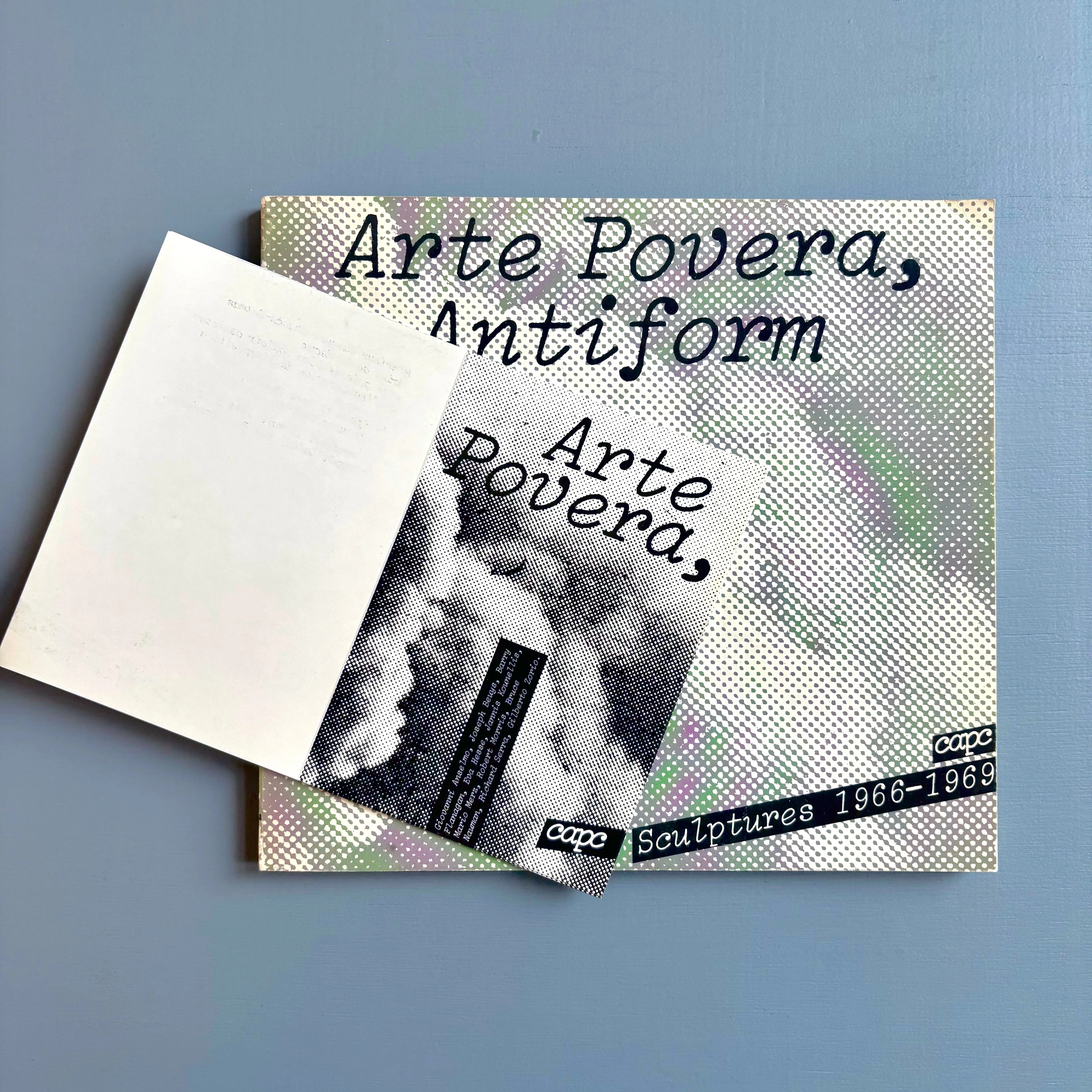 Arte Povera, Antiform. Sculptures 1966-1969 - capc Bordeaux 1982