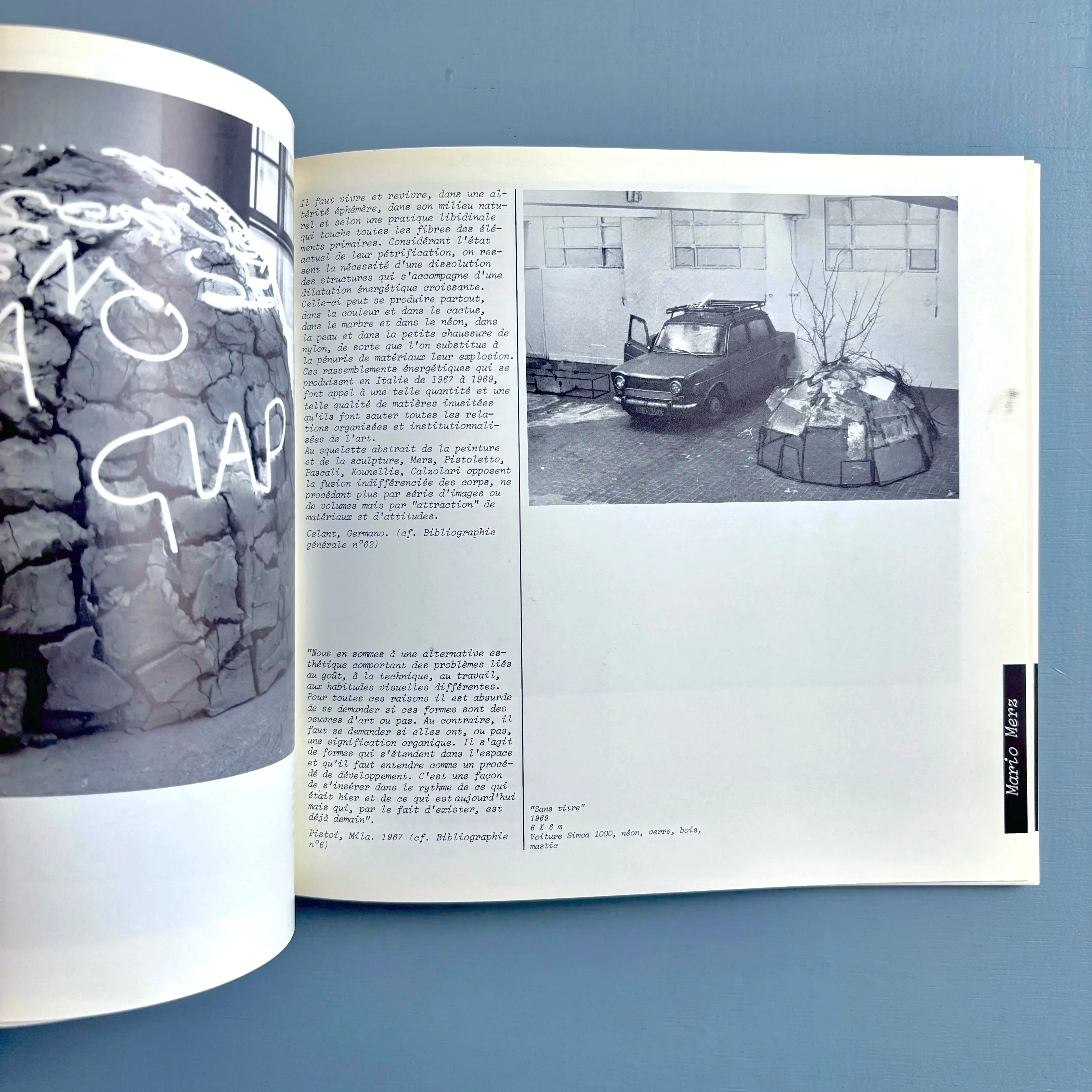 Arte Povera, Antiform. Sculptures 1966-1969 - capc Bordeaux 1982 - Image 5