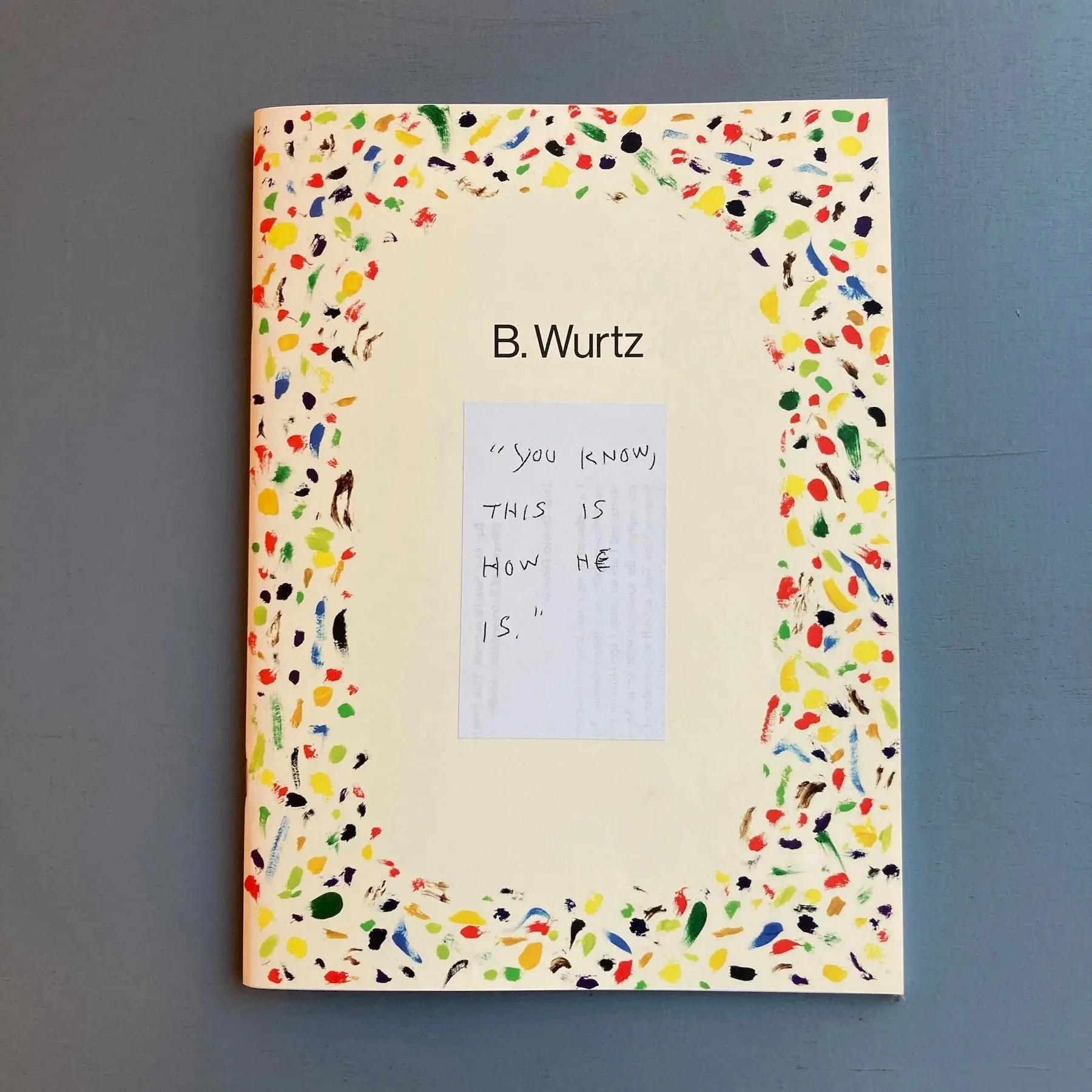 B. Wurtz - You know this is how he is - Tutto 2023