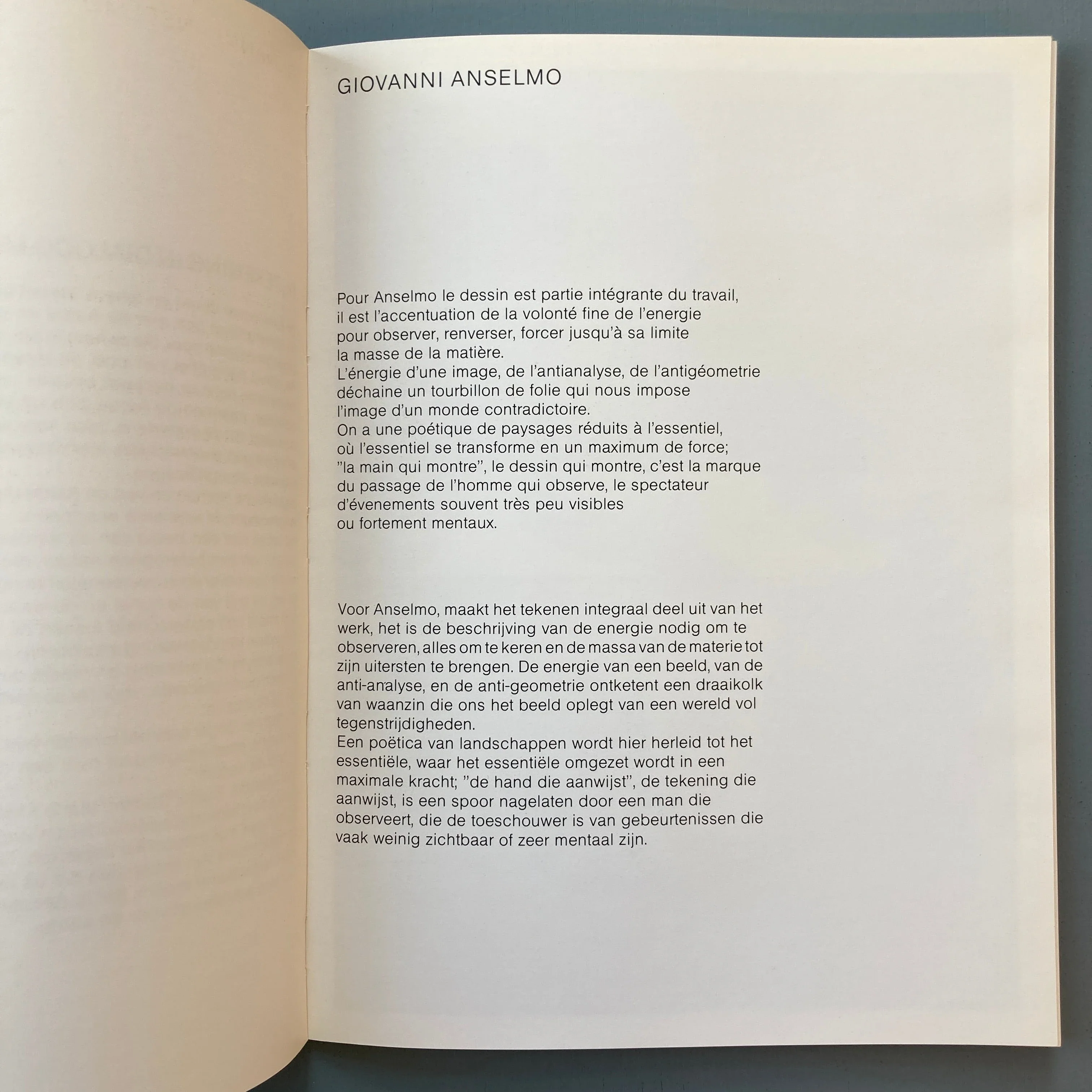 Beatrice Merz - il disegno in dialogo con la terra (collective exhibition) - Baronian 1984 - Image 4