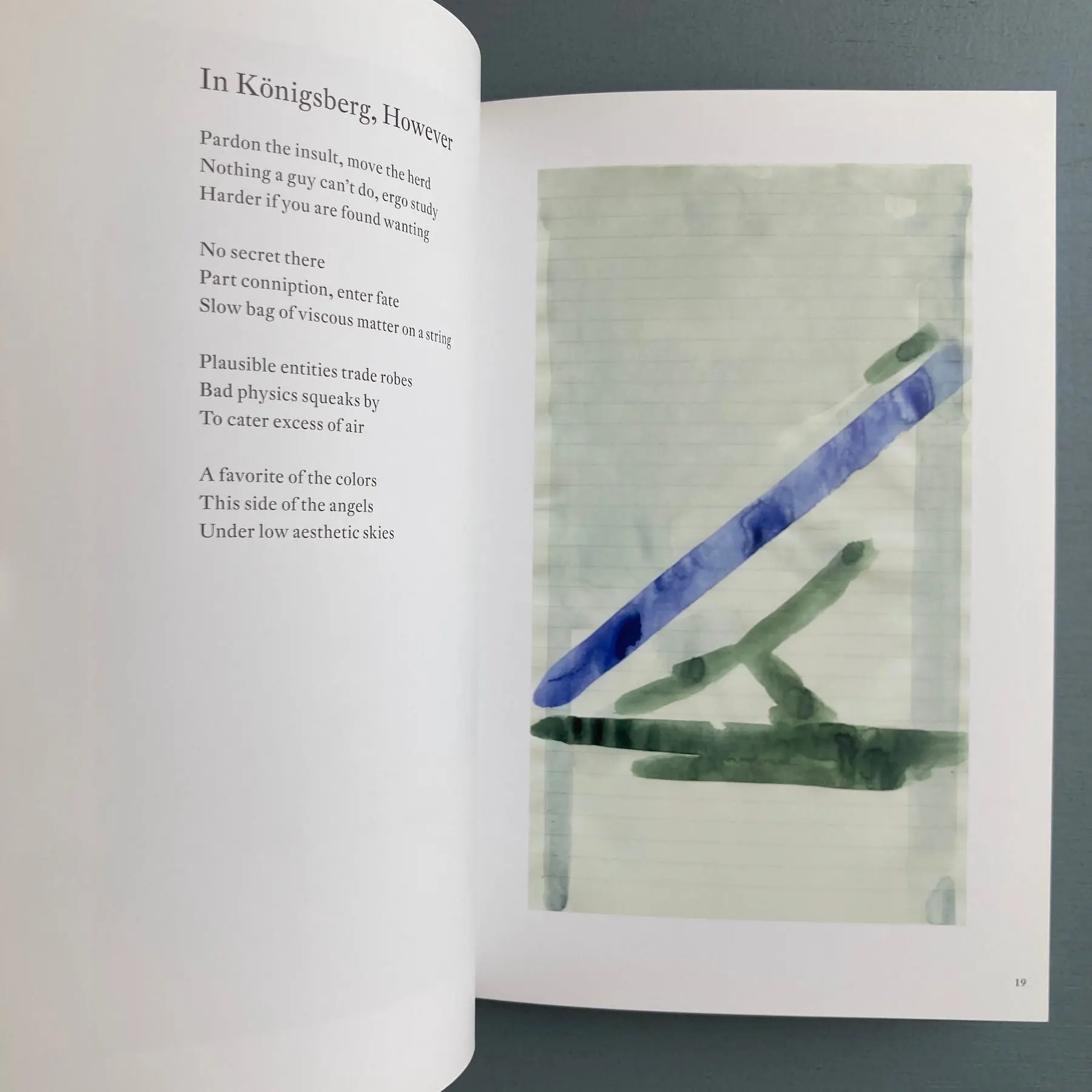 Bill Berkson, John Zurier - Repeat after me - Gallery Paule Anglim 2011 - Image 4