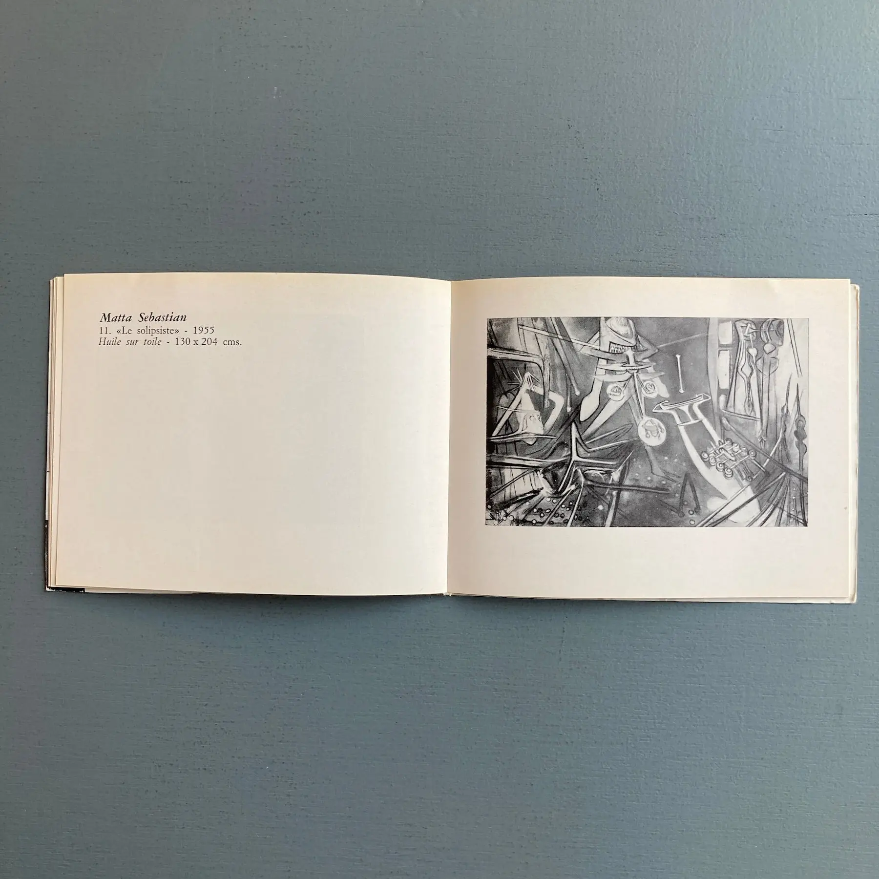 Brauner, Cremonini, Delvaux, Magritte, Matta, Miro, Tanguy, Velickovic - Galerie du Dragon 1966 - Image 6