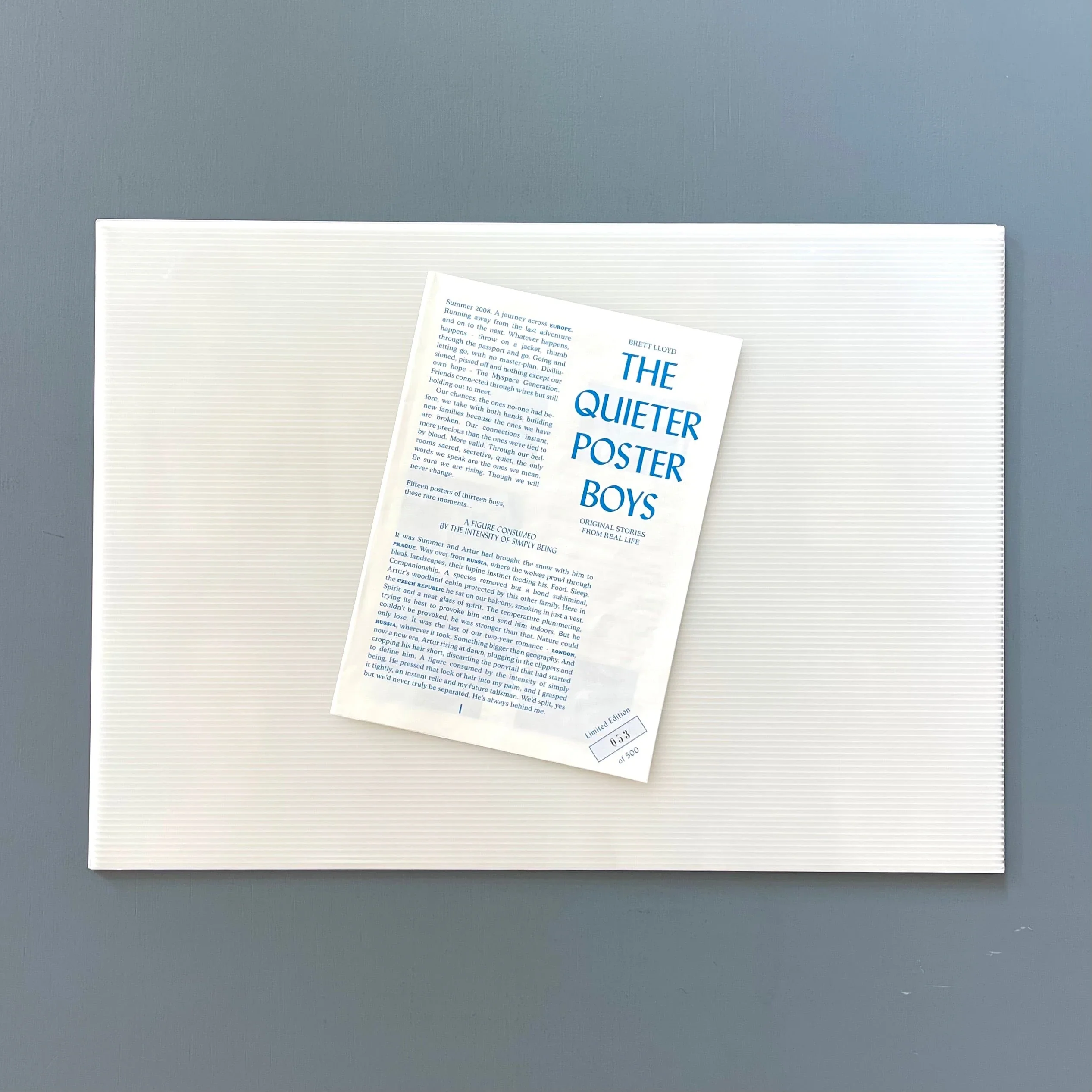 Brett Lloyd - The Quieter Poster Boys - Self-published 2010 - Image 13