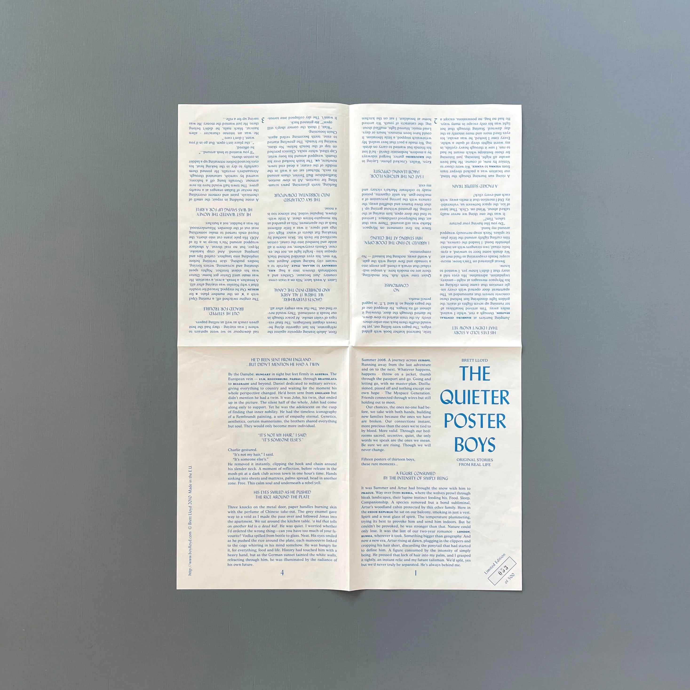 Brett Lloyd - The Quieter Poster Boys - Self-published 2010 - Image 16