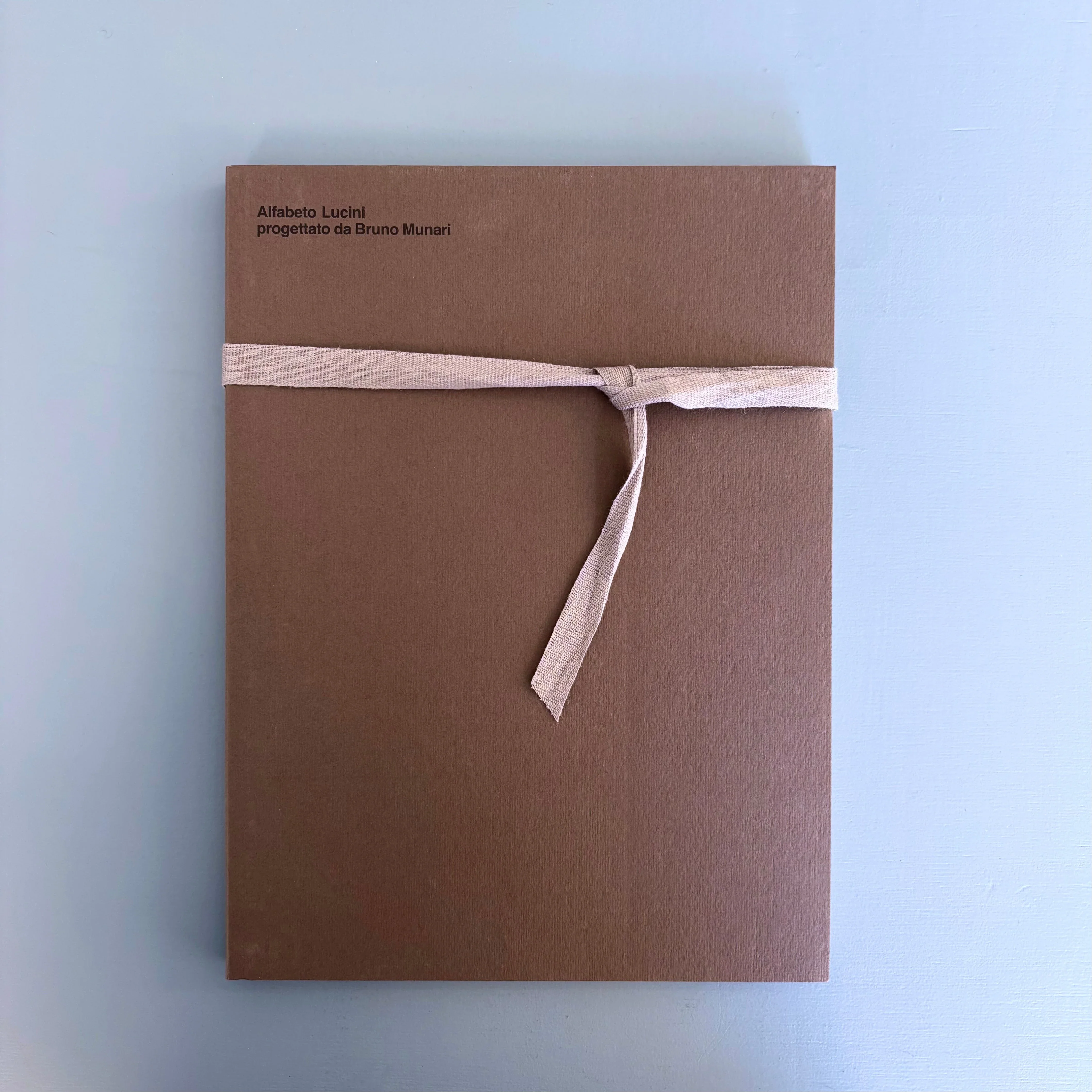 Bruno Munari - Alfabeto Lucini - Lucini Libri 1986