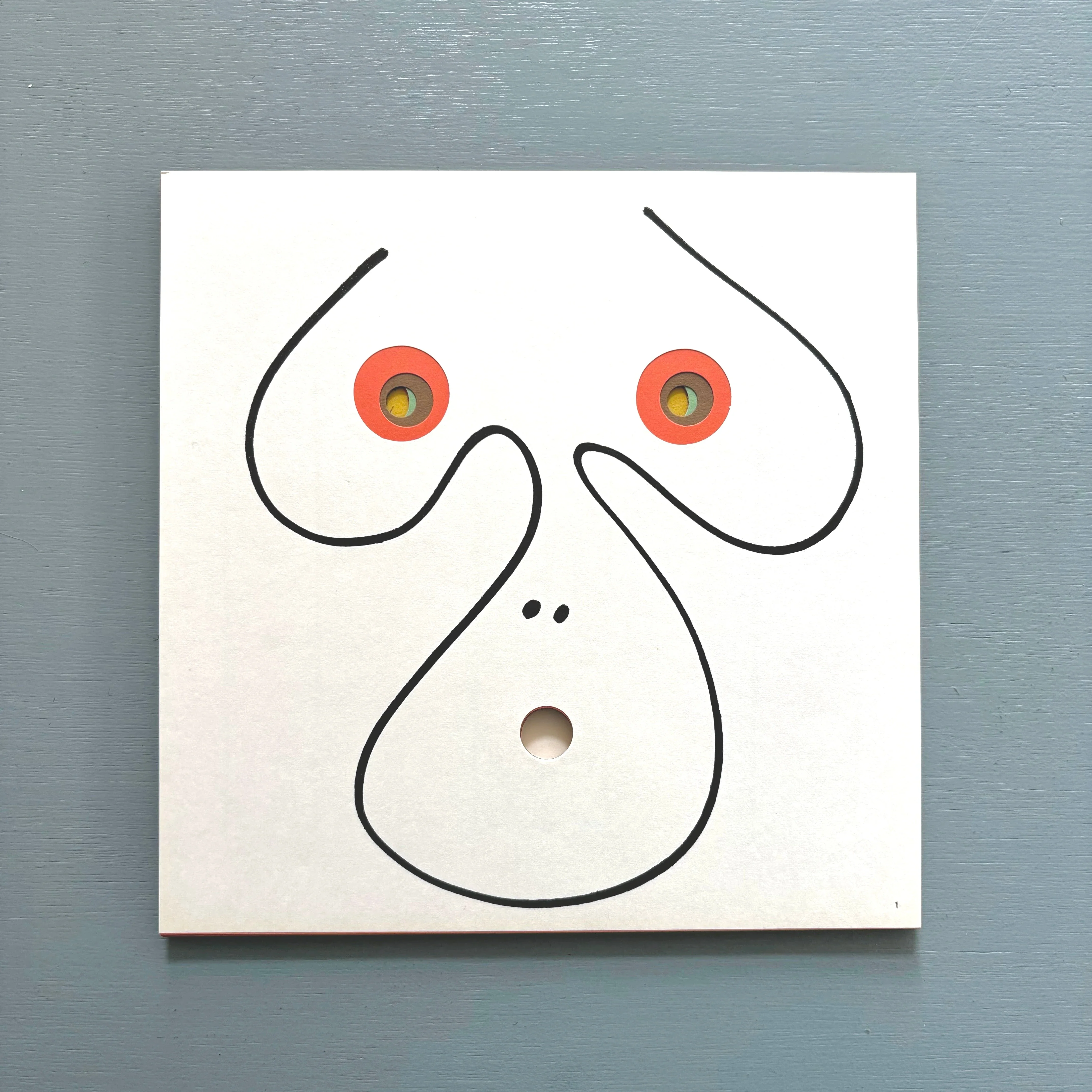 Bruno Munari - Guardiamoci negli occhi - Giorgio Lucini Editore 1970