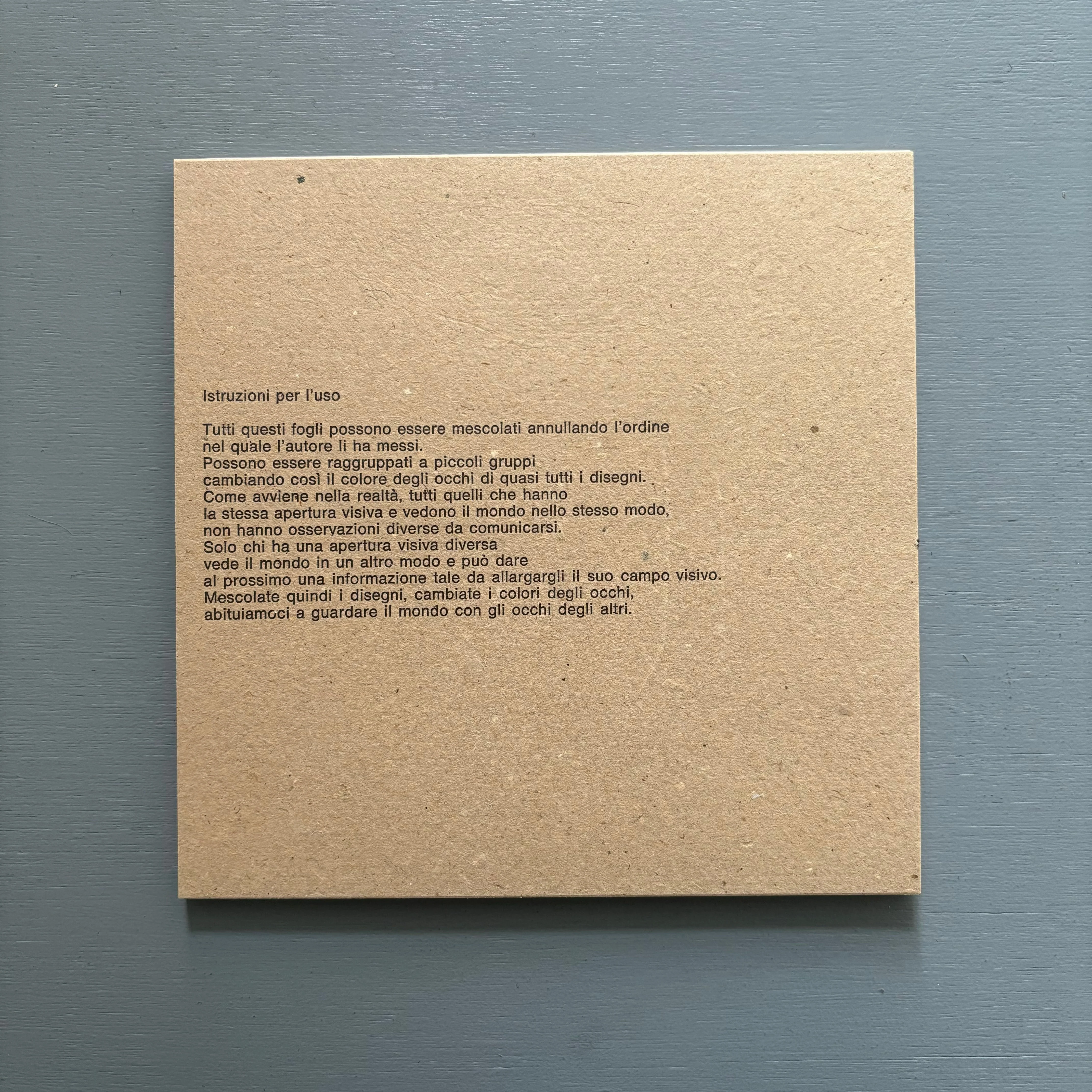 Bruno Munari - Guardiamoci negli occhi - Giorgio Lucini Editore 1970 - Image 10