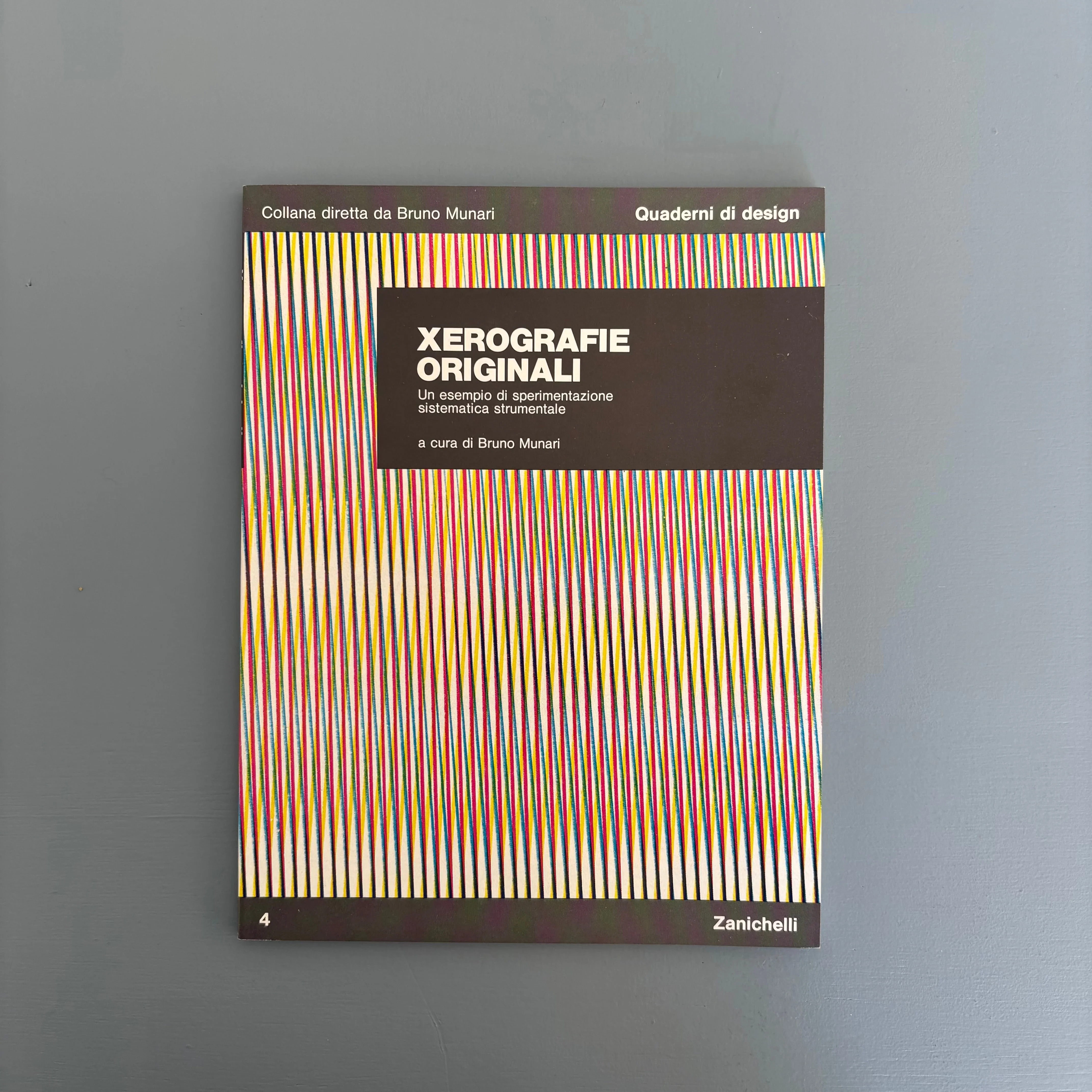 Bruno Munari - Xerografie Originale - Zanichelli 1980