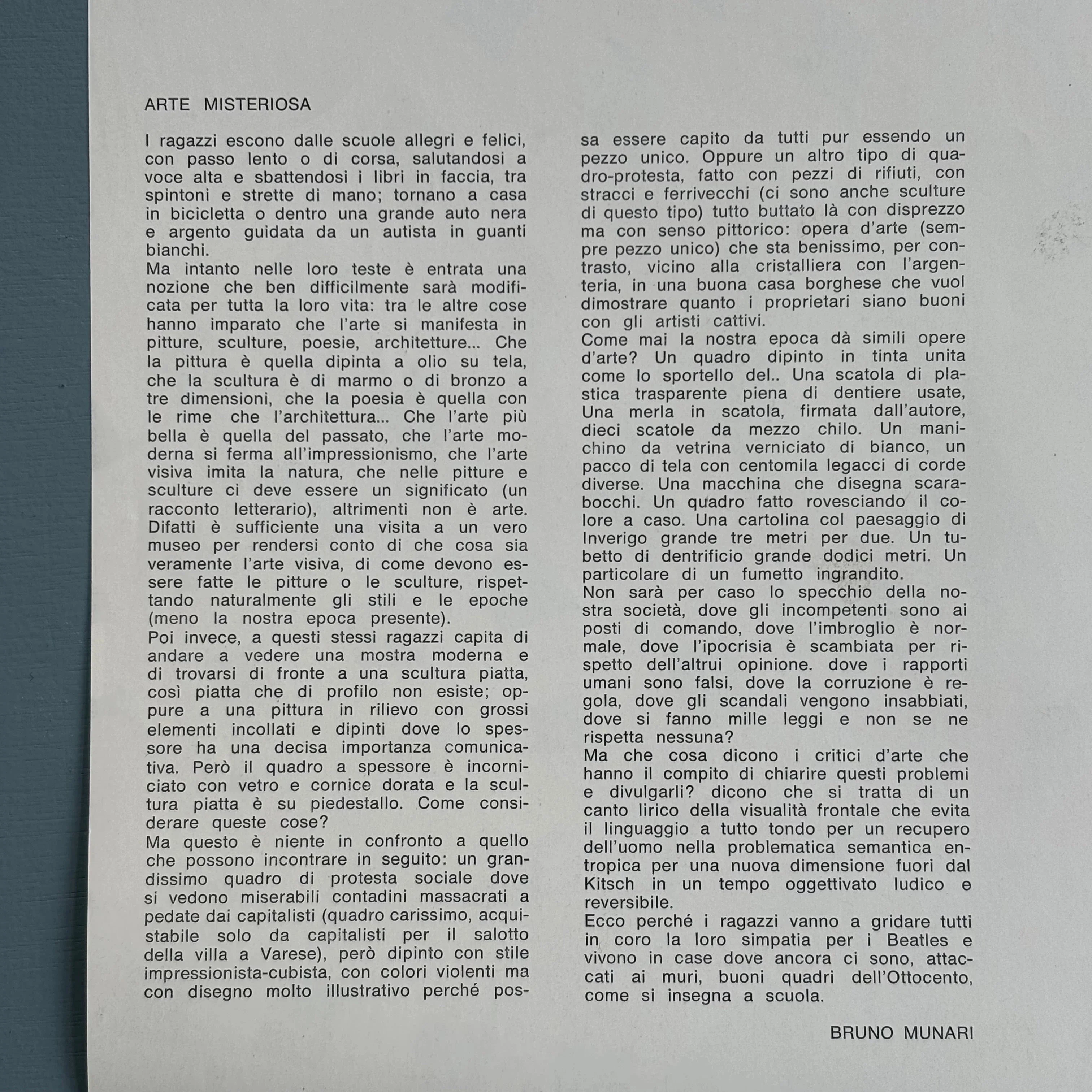 Bruno Munari - xerografie originali, polariscop, oggetti di design - Modern Art Agency 1966 - Image 6