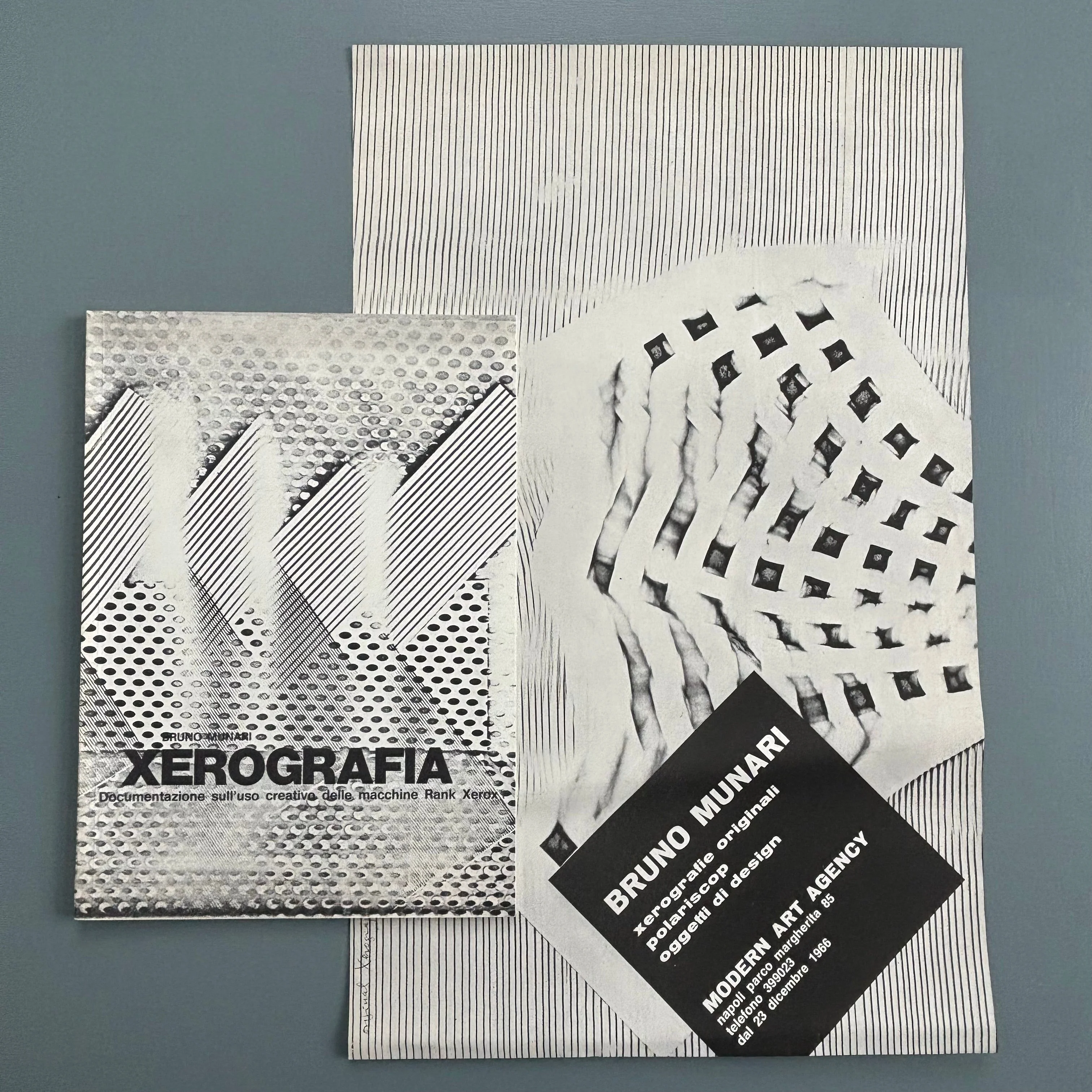 Bruno Munari - xerografie originali, polariscop, oggetti di design - Modern Art Agency 1966 - Image 8