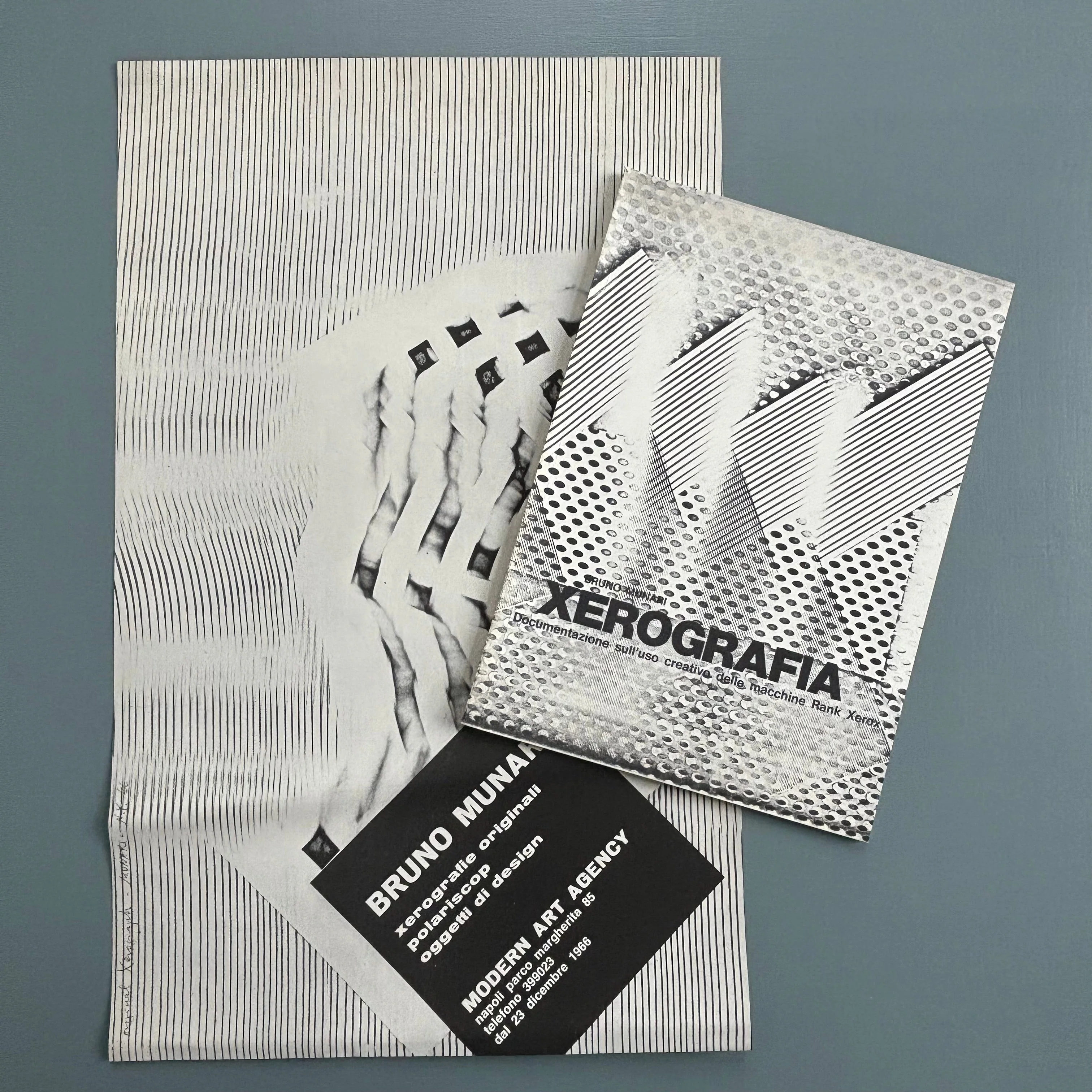 Bruno Munari - xerografie originali, polariscop, oggetti di design - Modern Art Agency 1966 - Image 9