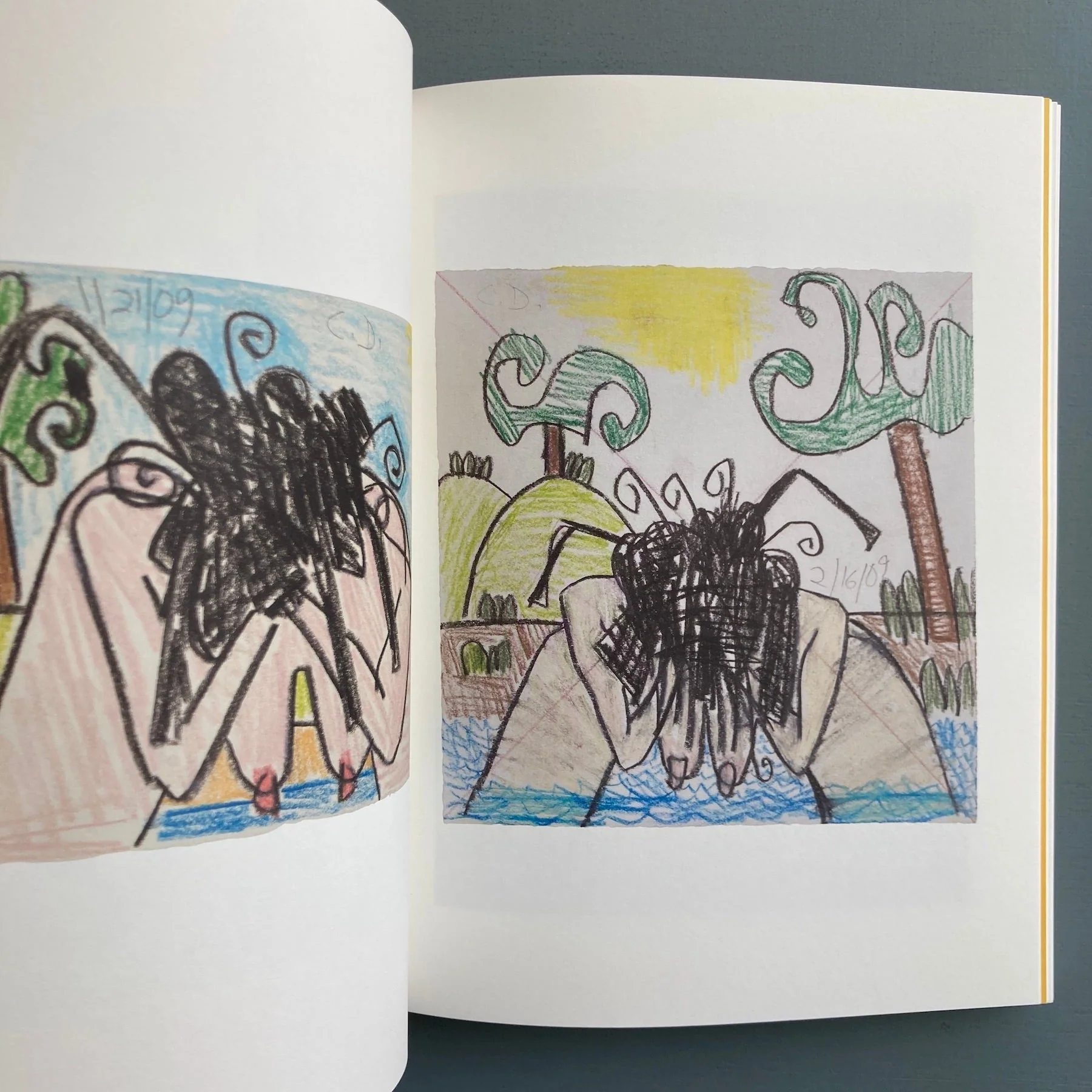 Carroll Dunham - Note to self (drawings 1979-2014) - Karma 2014 - Image 6