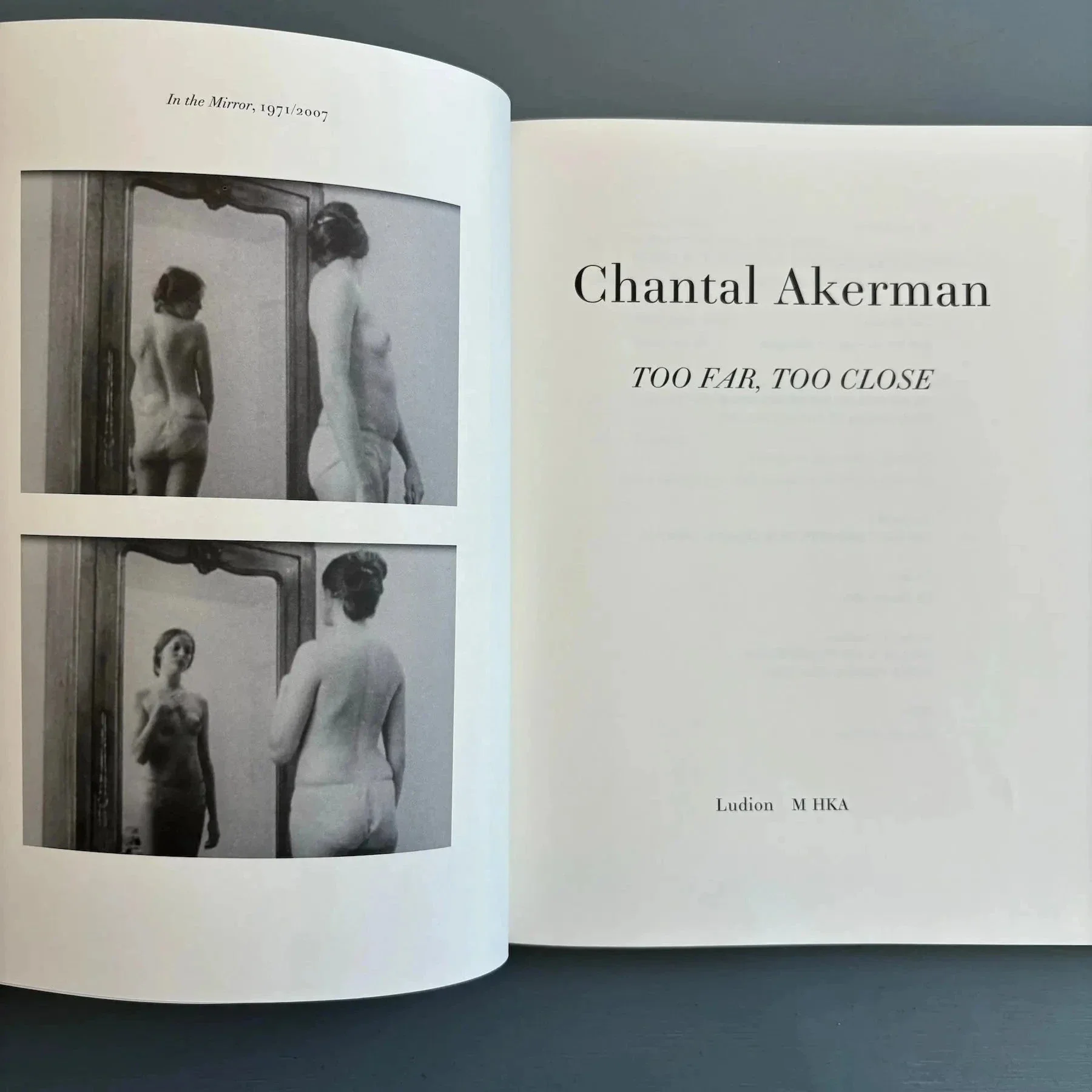 Chantal Akerman - Too Far, Too Close (sealed) - Ludion/MKHA 2012 - Image 2