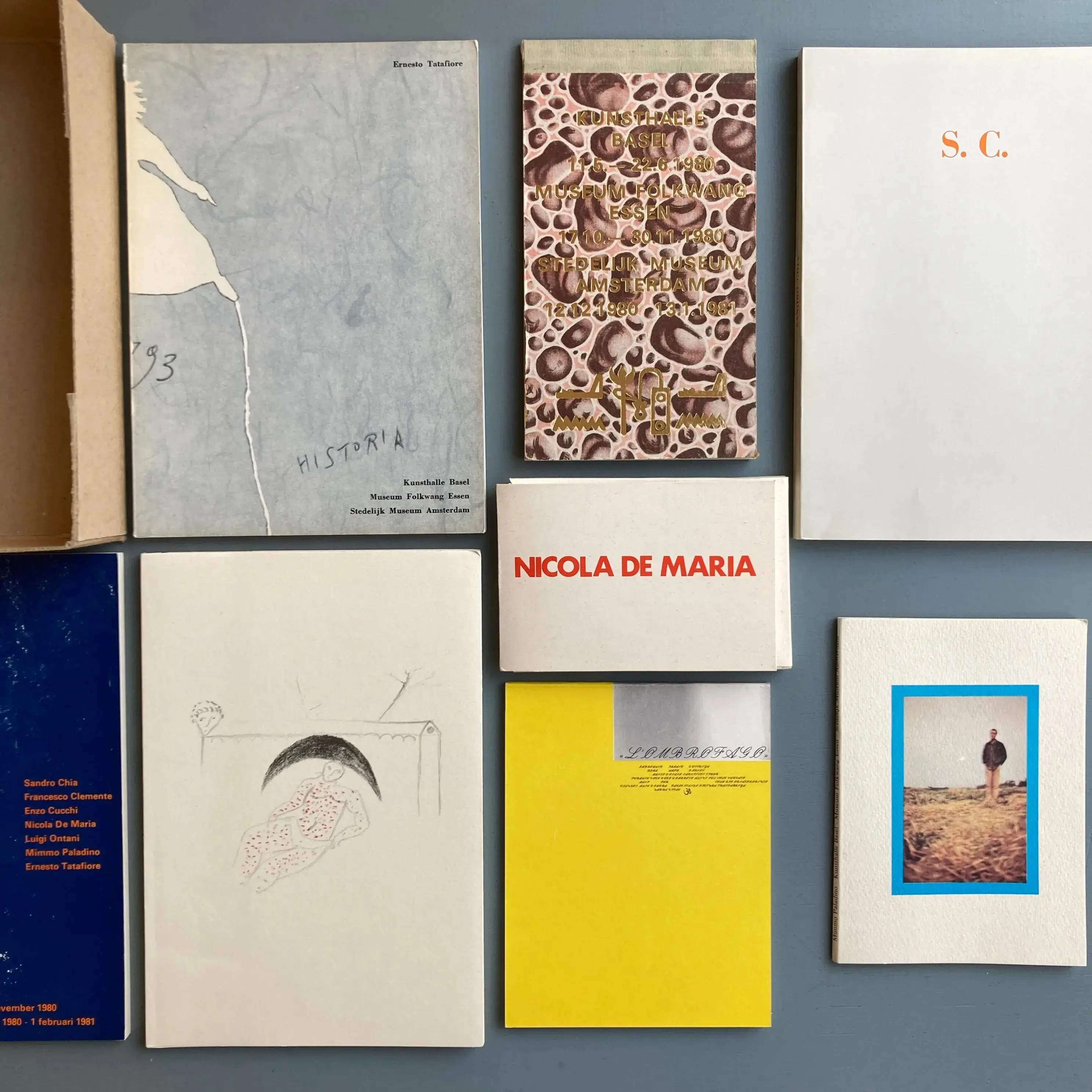 Chia, Clemente, Cucchi, De Maria, Ontani, Paladino, Tatafiore - Stedelijk Museum 1980 - Image 3