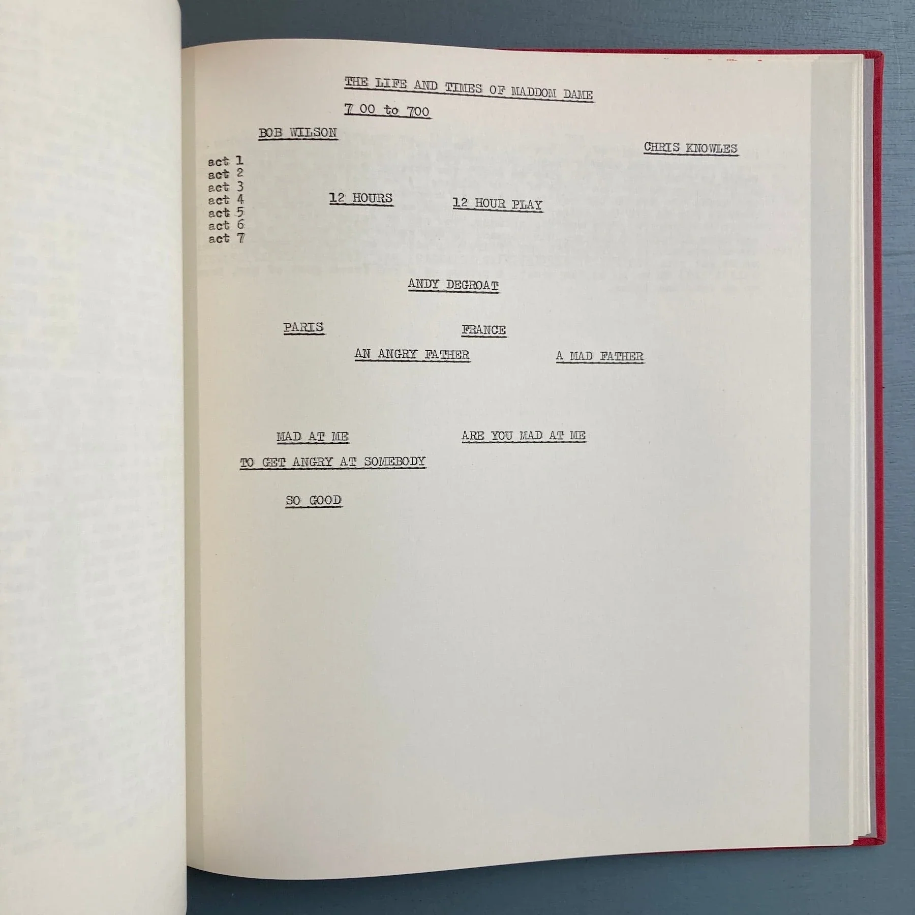 Christopher Knowles - Typings (1974-1977) hardcover - Vehicle Editions 1979 - Image 10