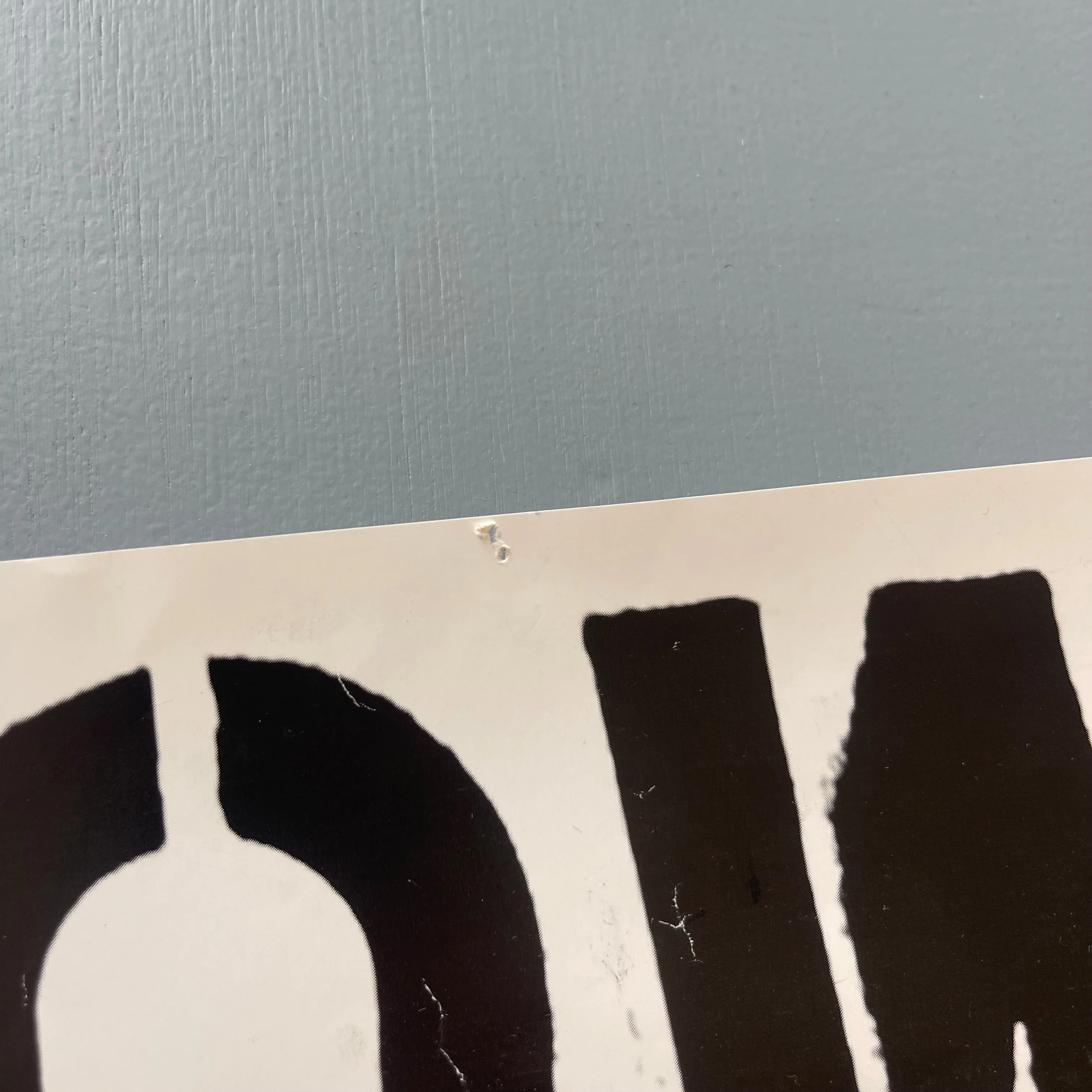 Christopher Wool & Félix González-Torres poster - The show is over - Printed Matter 1993 - Image 4