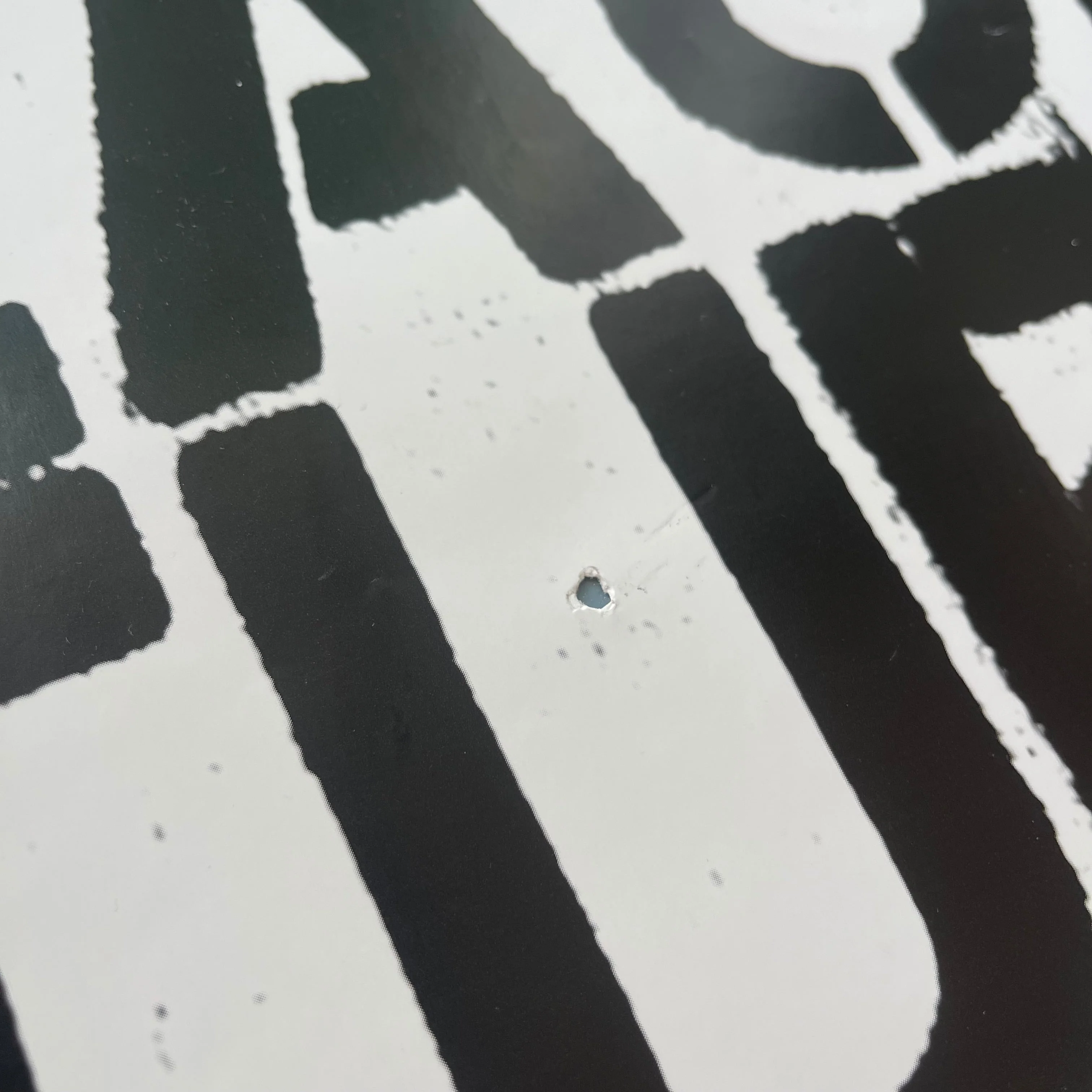 Christopher Wool & Félix González-Torres poster - The show is over - Printed Matter 1993 - Image 9