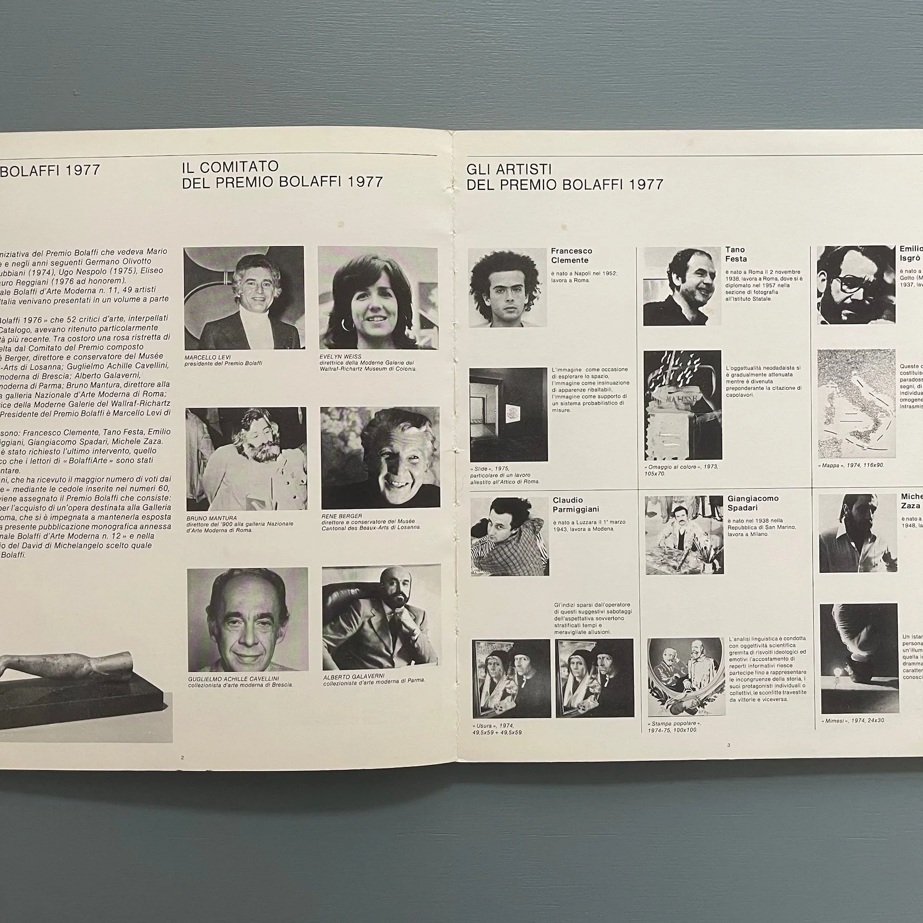 Claudio Parmiggiani - Premio Bolaffi - Giulio Bollafi Editore 1977 - Image 2
