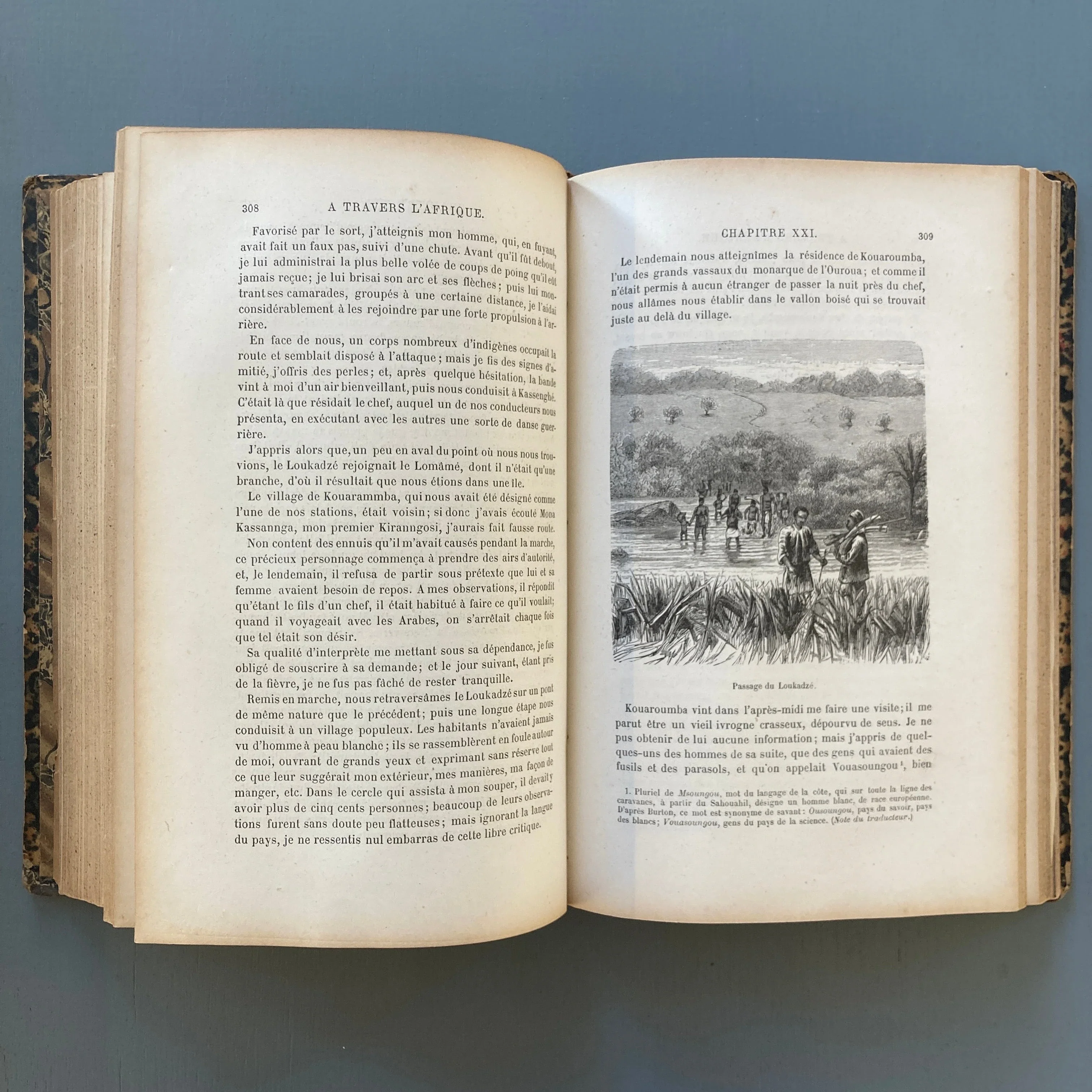 Ct V.L. Cameron - A travers l'Afrique - Hachette 1881 - Image 7