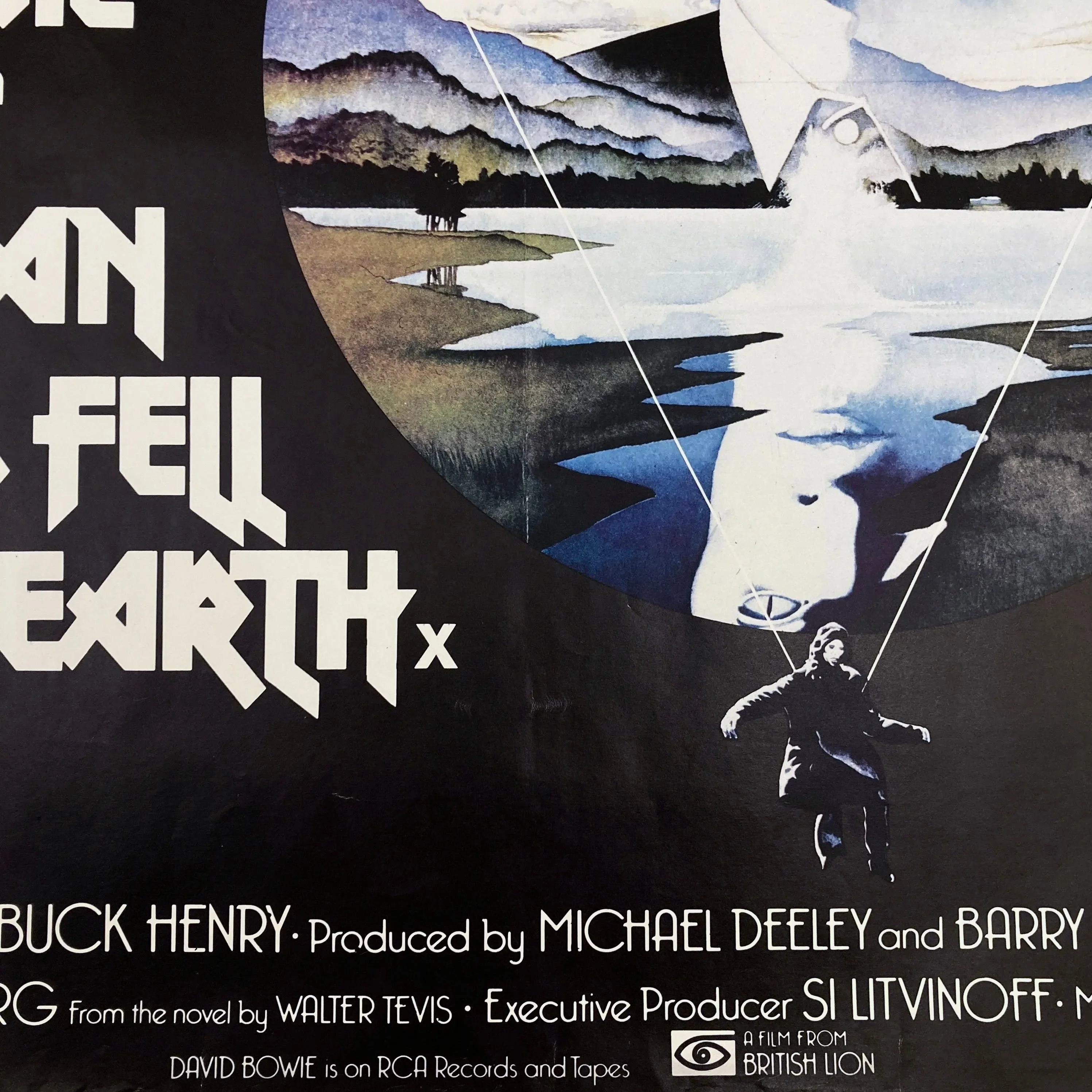 David Bowie - The Man who Fell to Earth poster - 1976 - Image 3