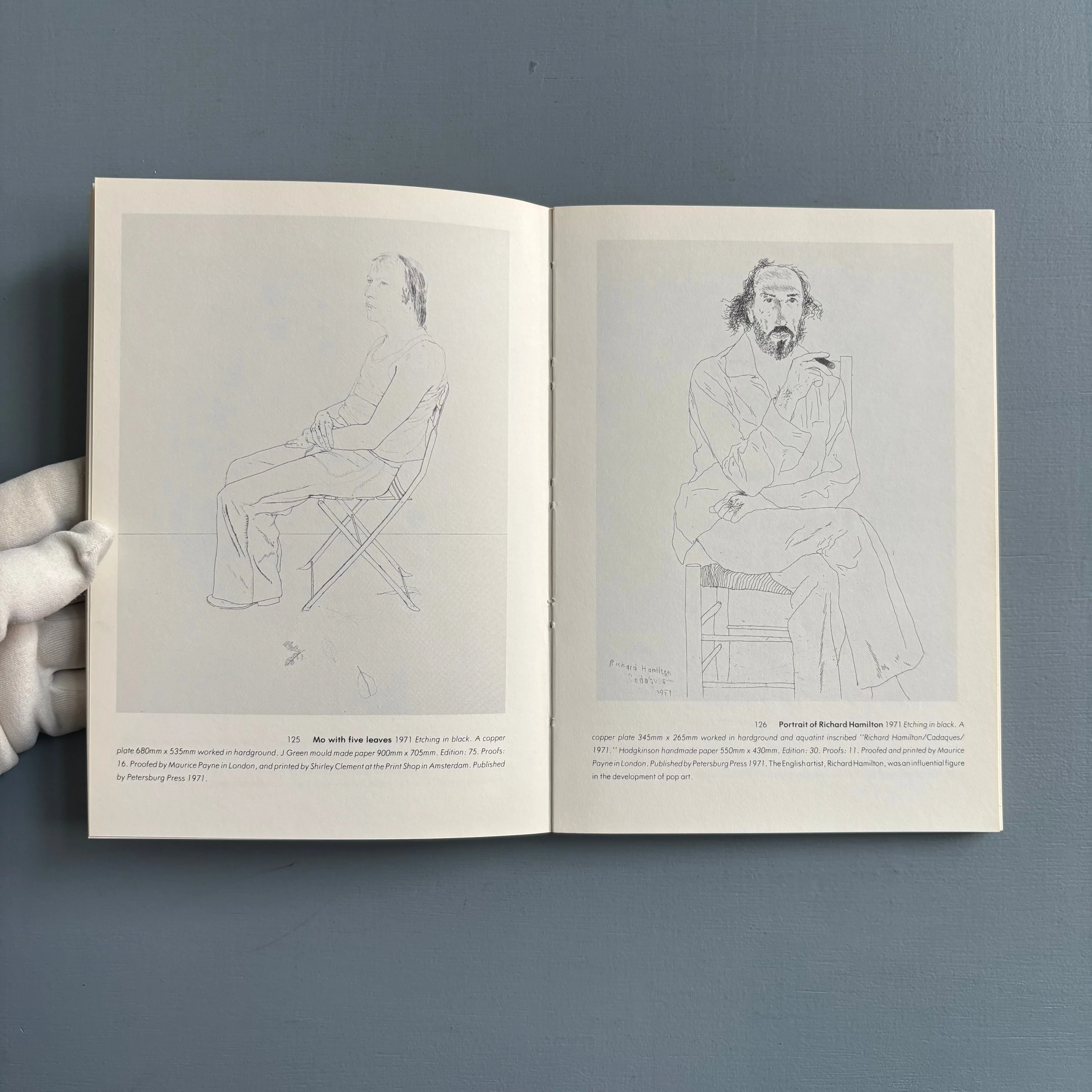 David Hockney - Prints 1954-77 - Midland Group and the Scottish Arts Council 1979 - Image 8