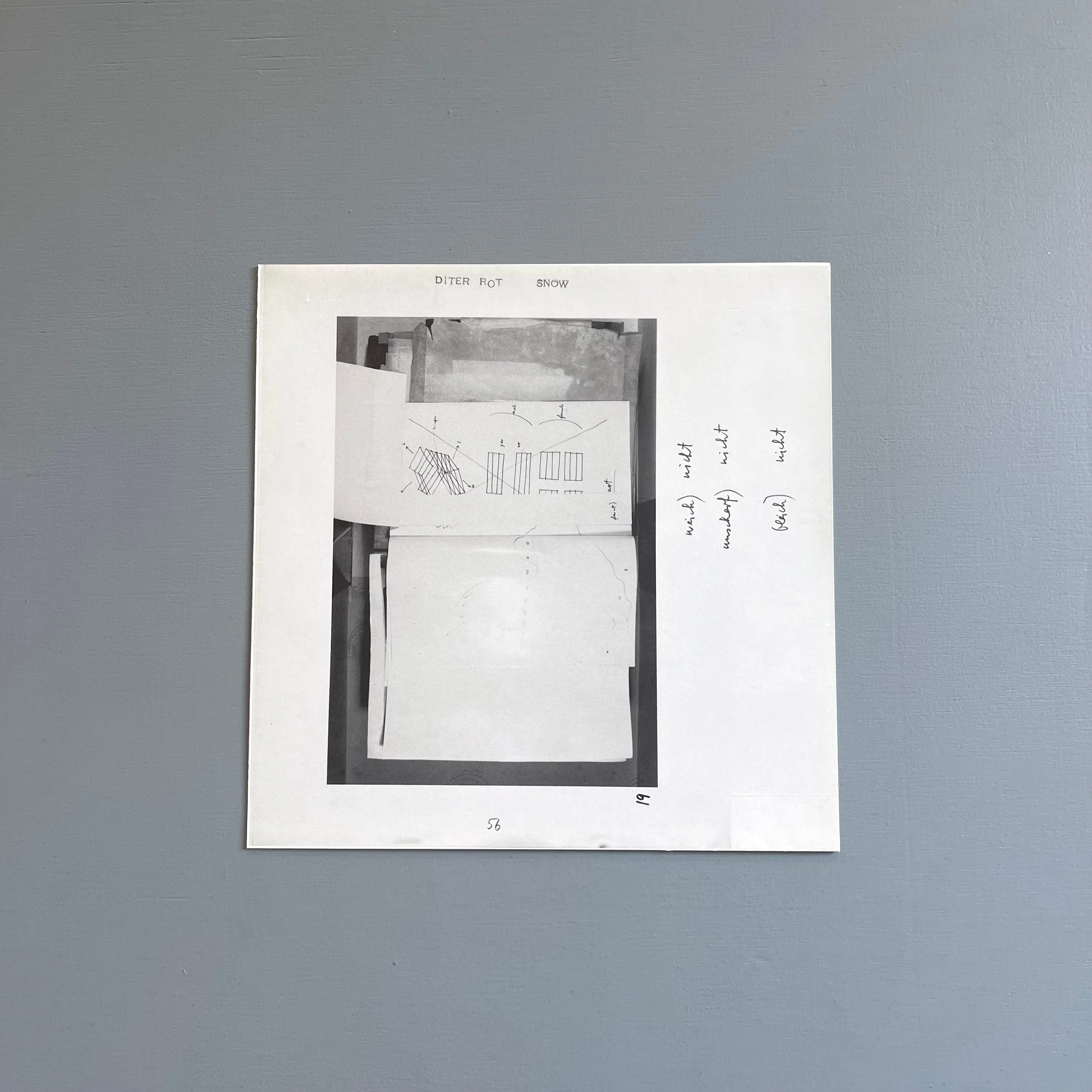 Dieter Rot - Snow - Edition ET 1966 - Image 14