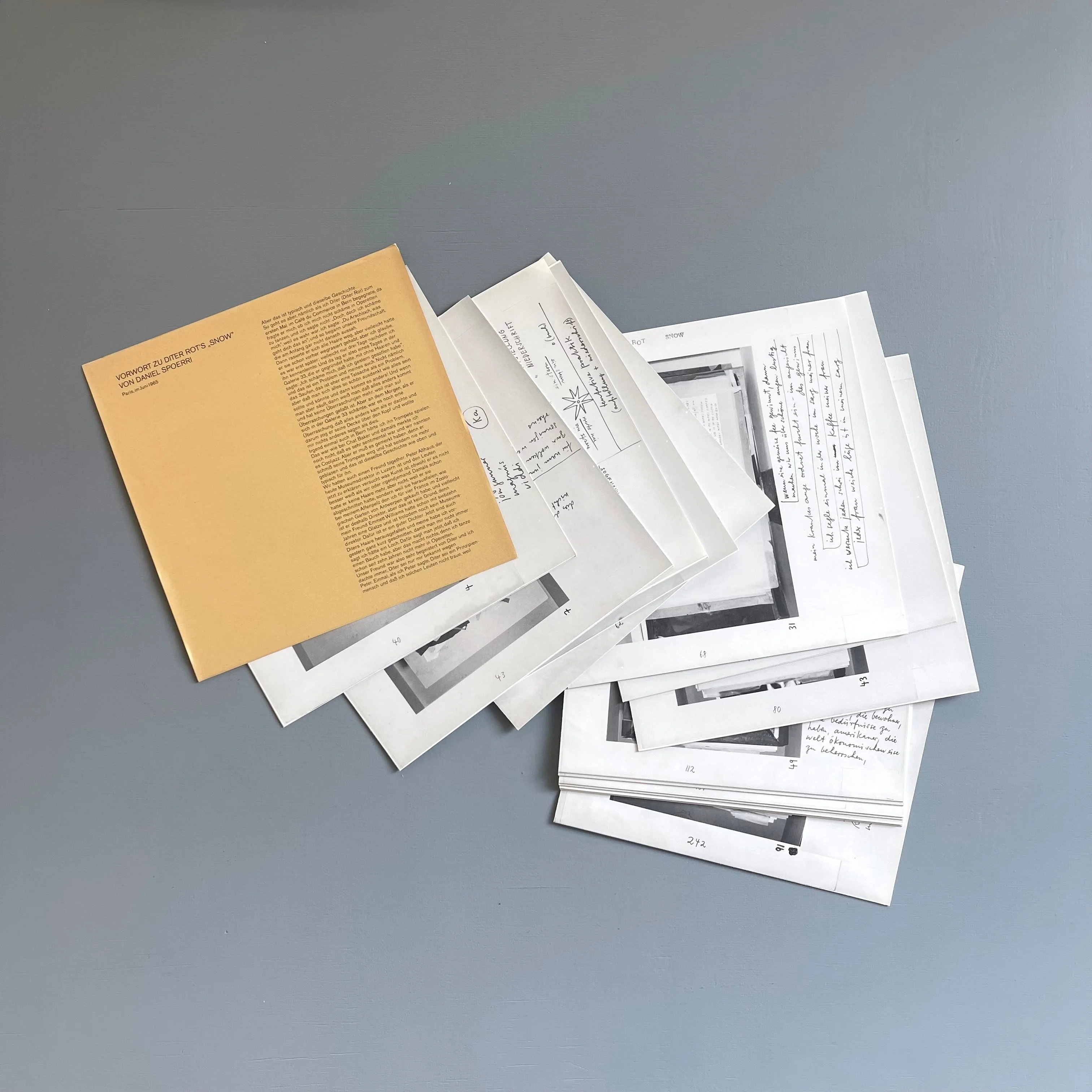 Dieter Rot - Snow - Edition ET 1966 - Image 2