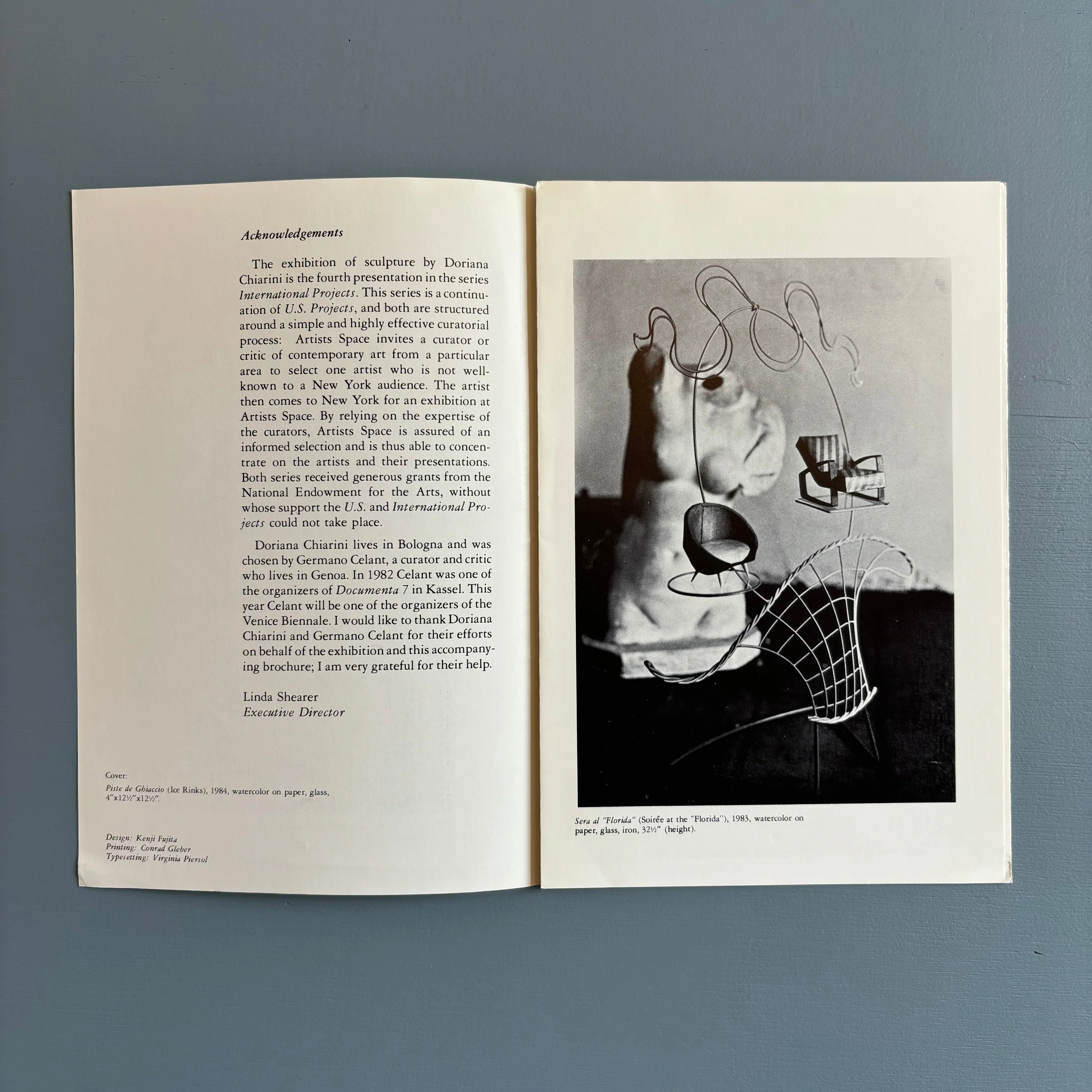 Doriana Chiarini - International Projects Italy - Artists Space 1984 - Image 2