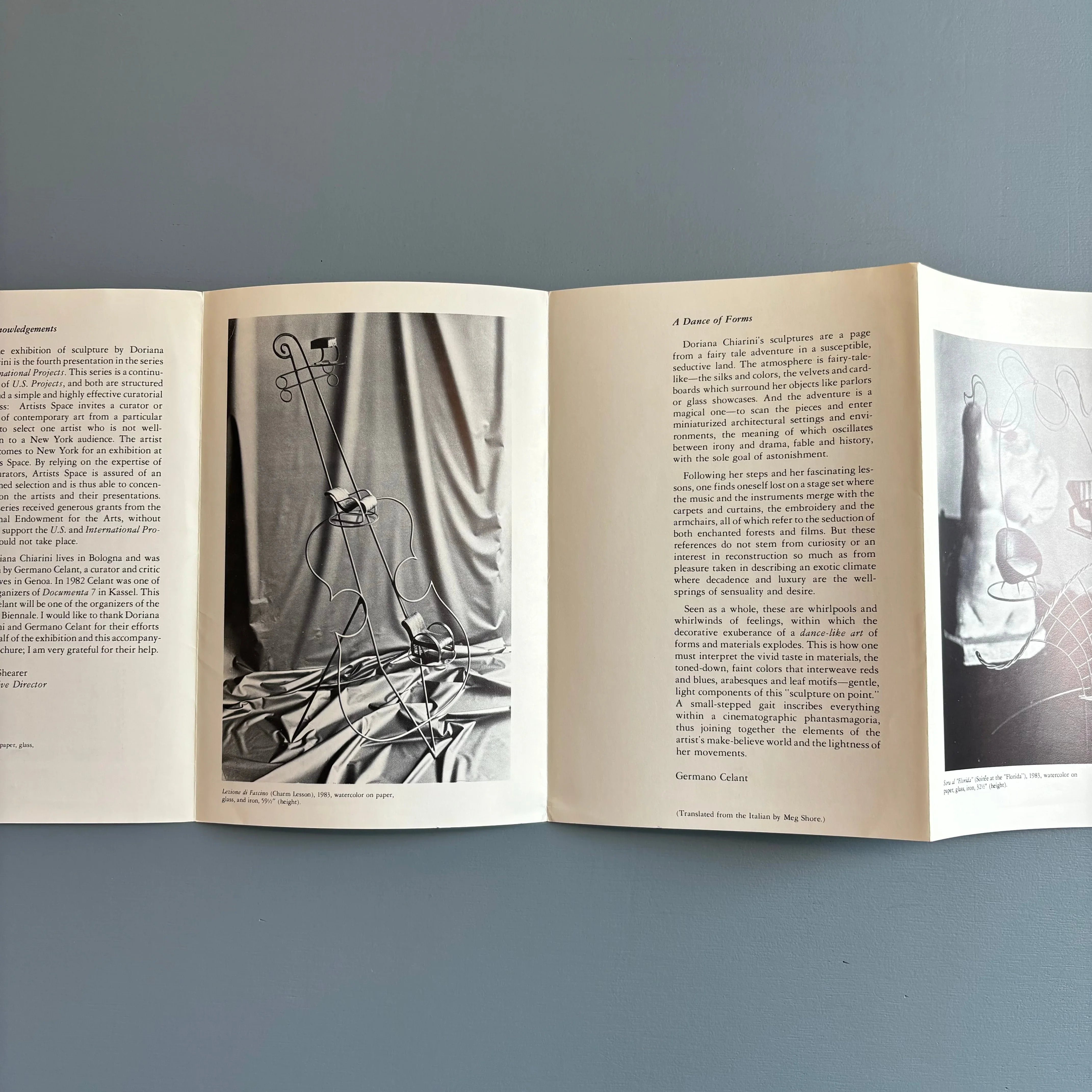 Doriana Chiarini - International Projects Italy - Artists Space 1984 - Image 3