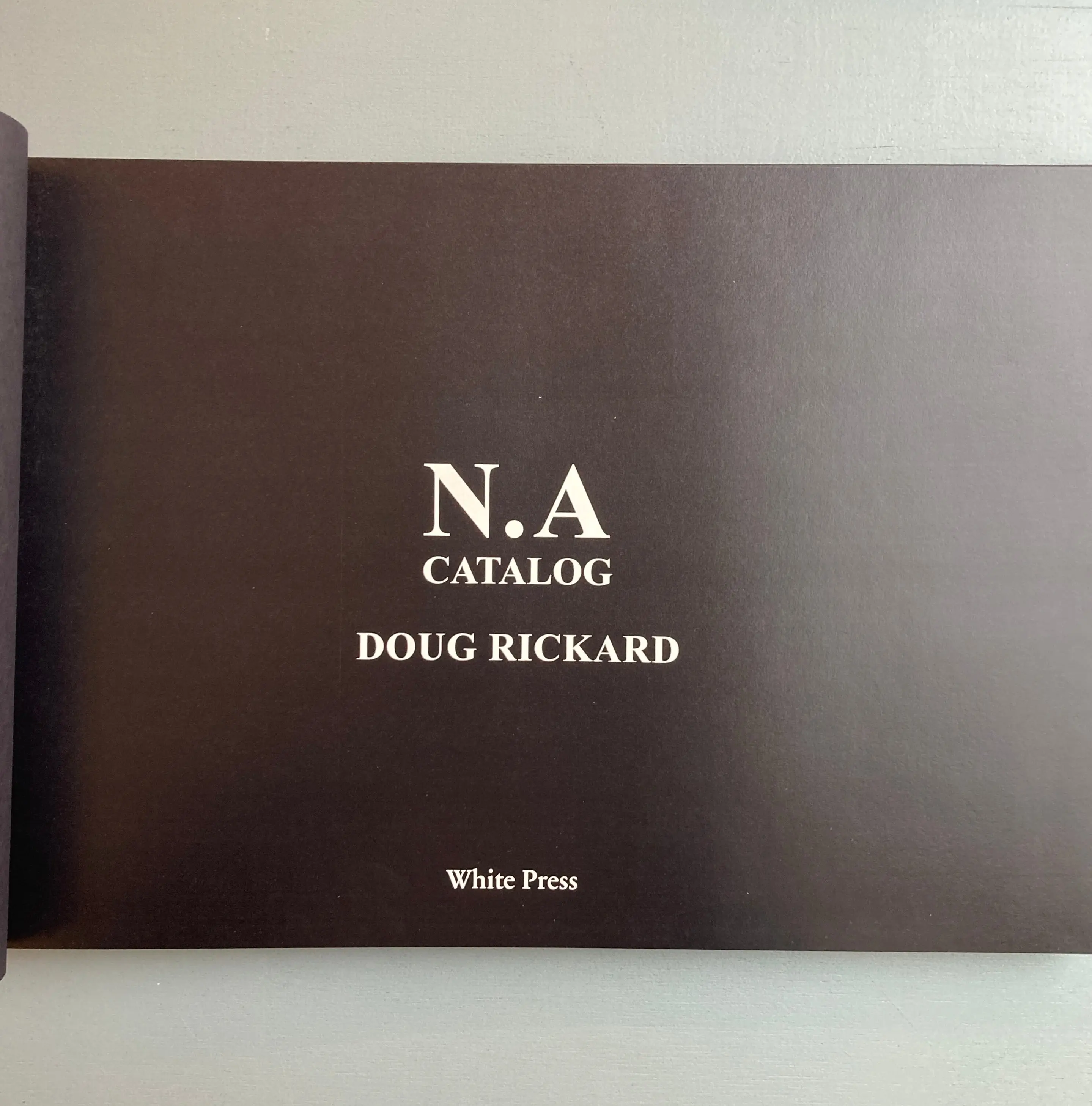 Doug Rickard (signed)  - N.A catalog - White Press 2013 - Image 3