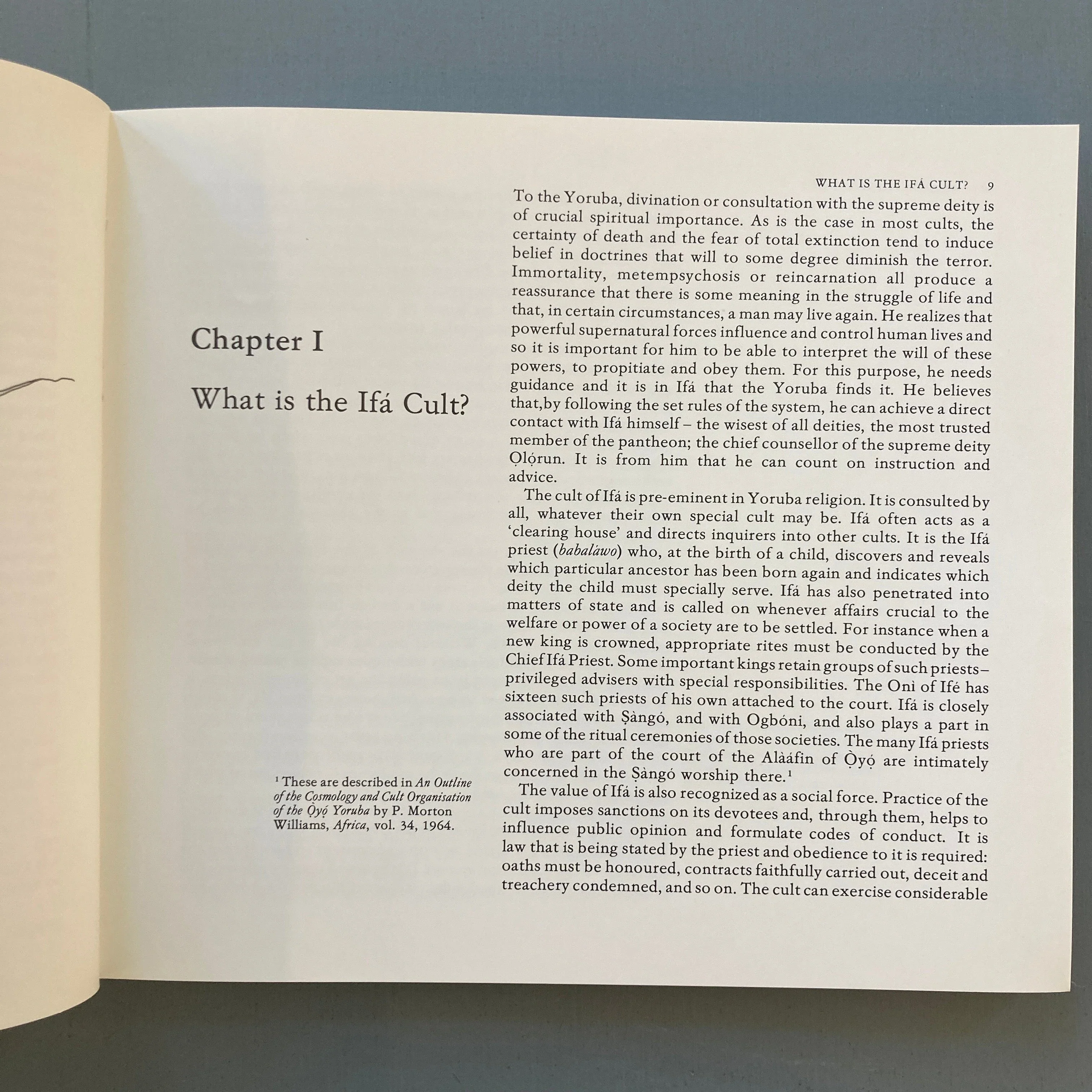 E.M. McClelland - The cult of Ifá among the Yoruba - Ethnographica Ltd 1982 - Image 8