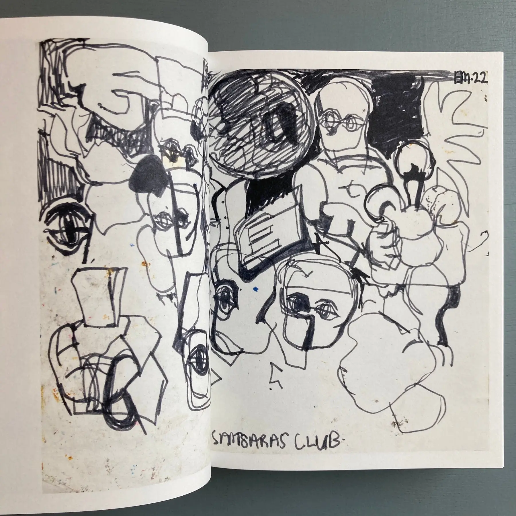 Eddie Martinez - Extra Drawings - Triangle Books 2023 - Image 2