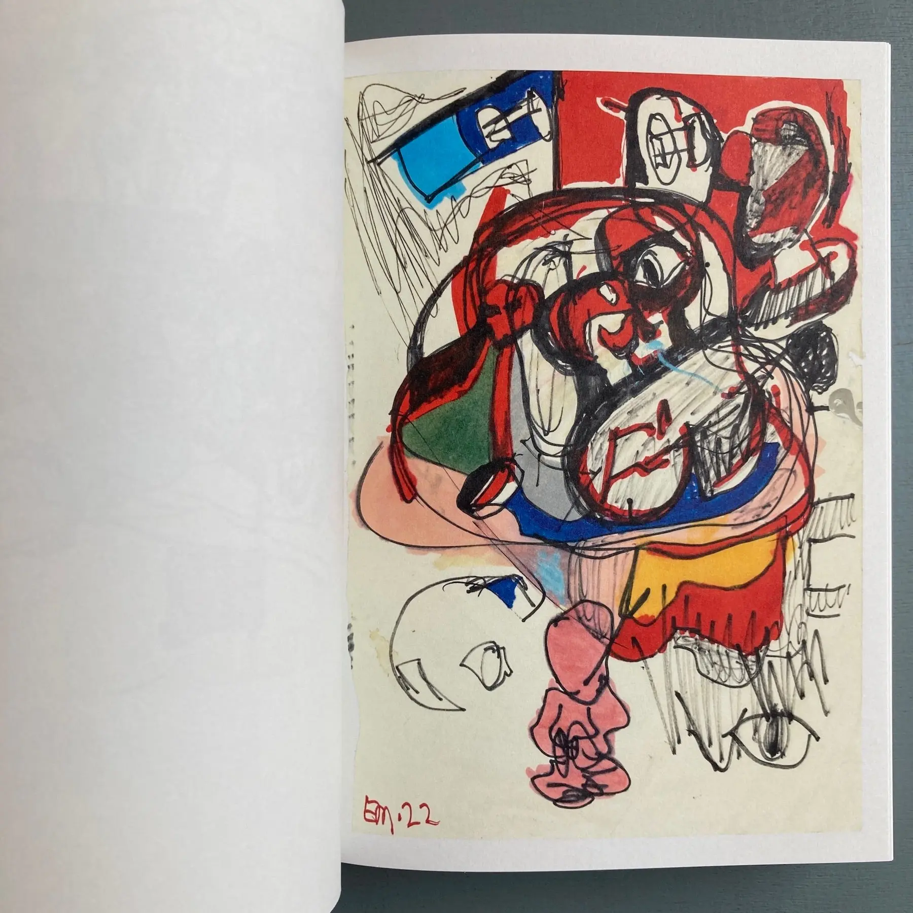 Eddie Martinez - Extra Drawings - Triangle Books 2023 - Image 4