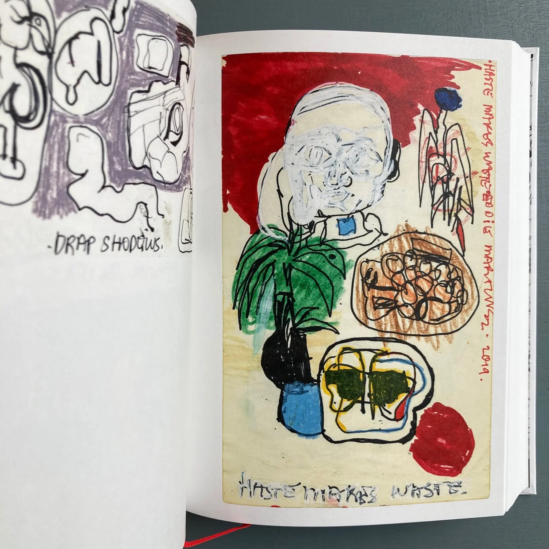 Eddie Martinez - More Drawings - Triangle Books 2023 - Image 10